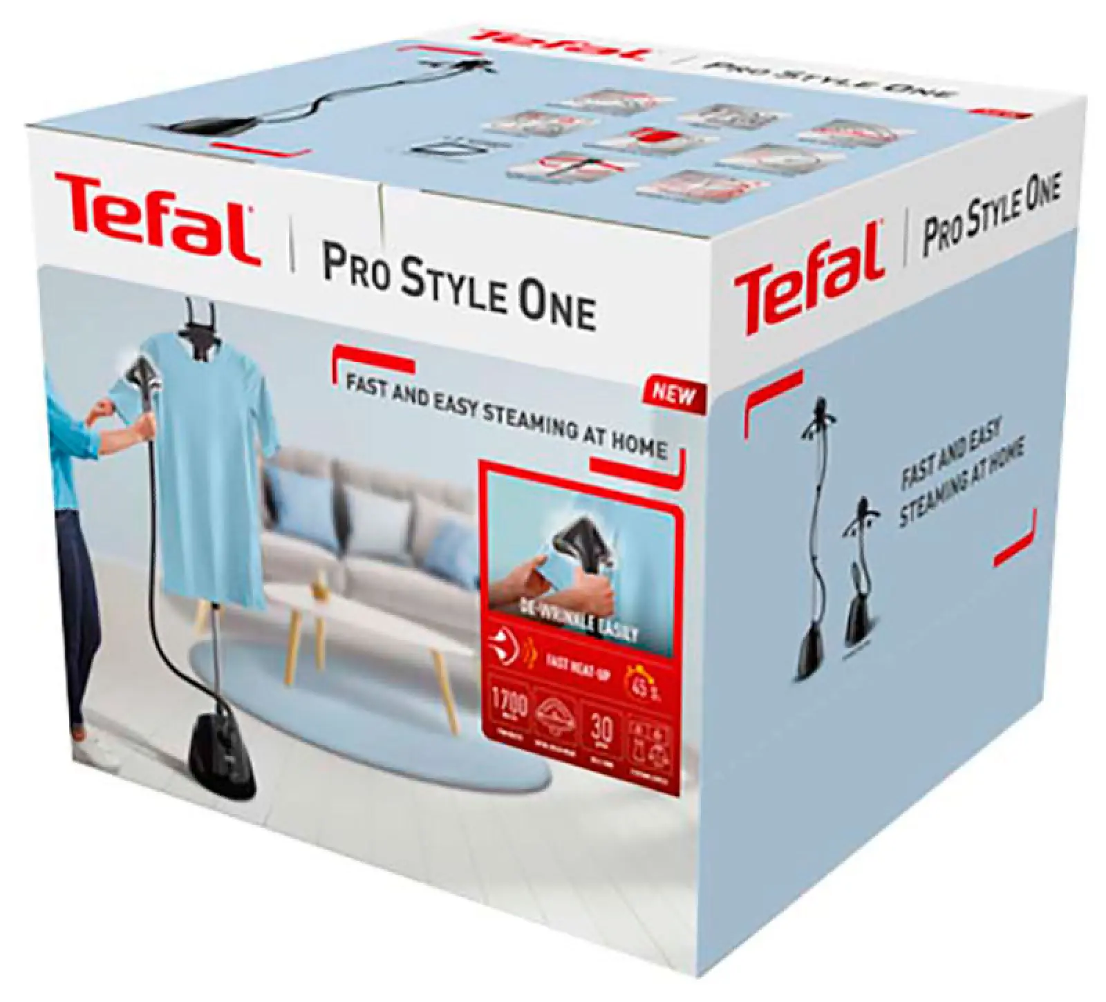 Вертикальный отпариватель Tefal Pro Style One IT2461E0, черный