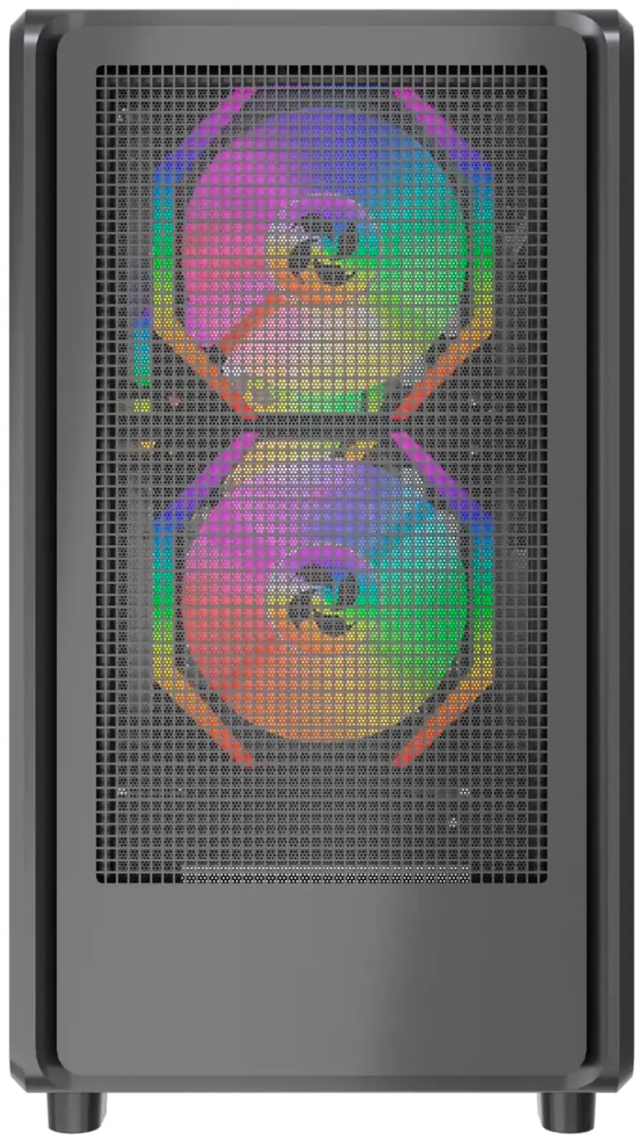 Компьютерный корпус 4FAN Goldrim Black wFans