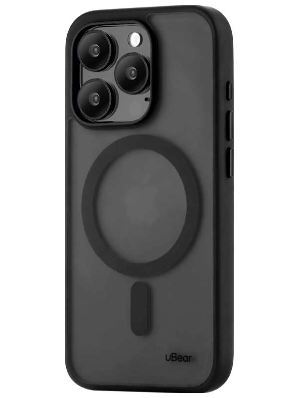Чехол для мобильного телефона uBear Cloud Mag Case для iPhone 15 Pro, черный (CS287BL61PMT-I23M)