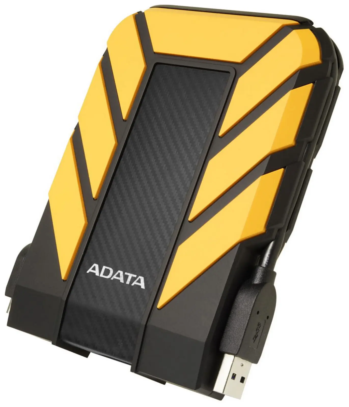 Внешний жесткий диск, накопитель и корпус Adata AHD710P-2TU31-CYL, YELLOW USB3.1 2TB EXT. 2.5
