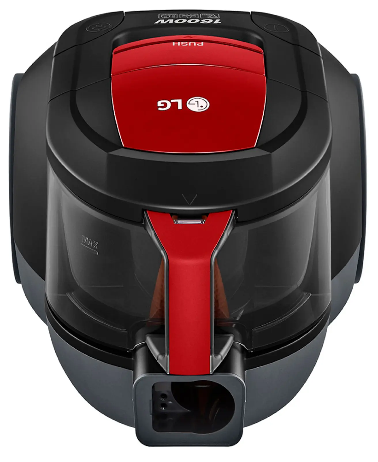 Пылесос напольный LG VC5316NNTR красный