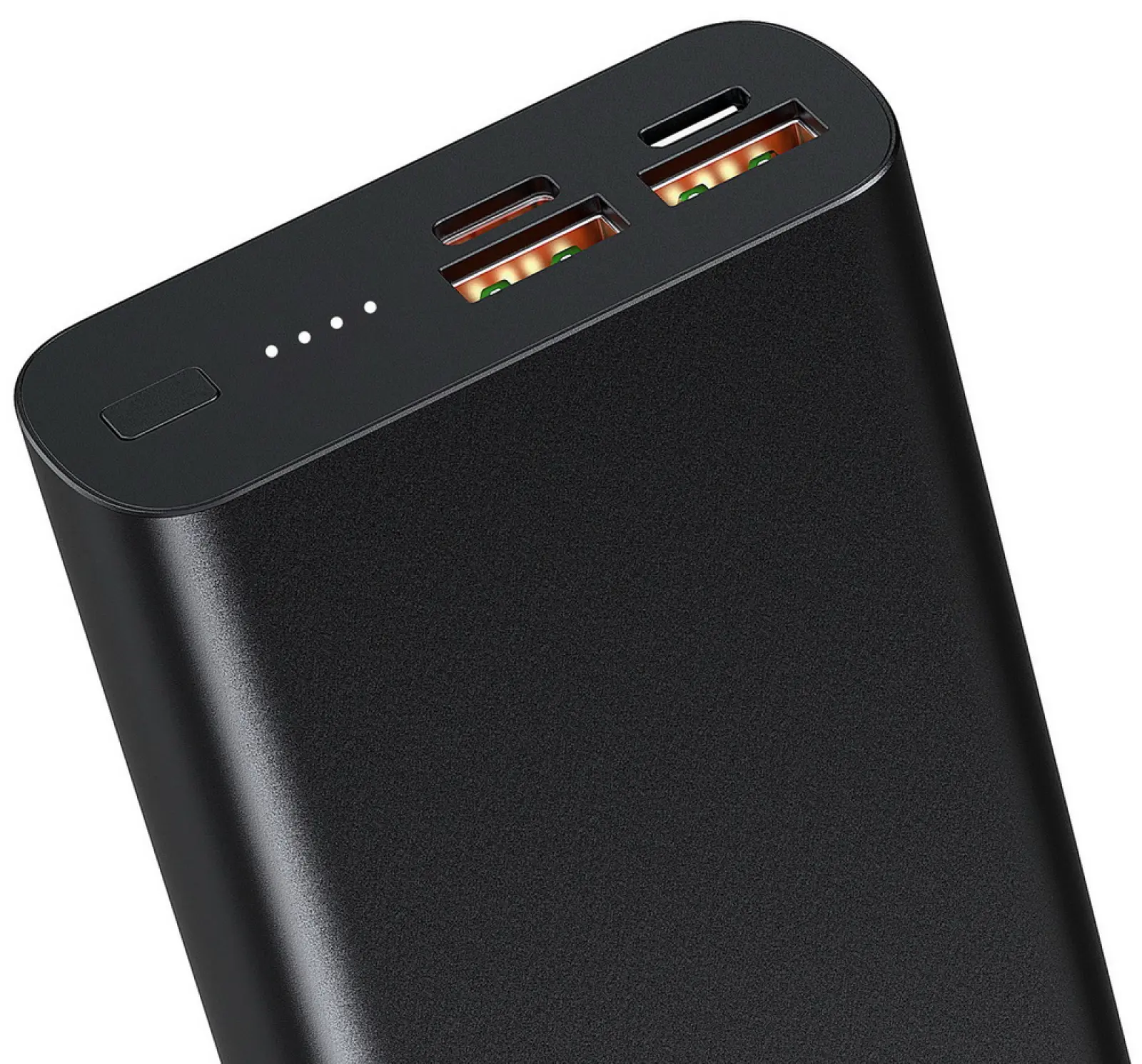 Внешний аккумулятор Hiper CORE 3XL Metal PowerBank, черный, 20000 мАч
