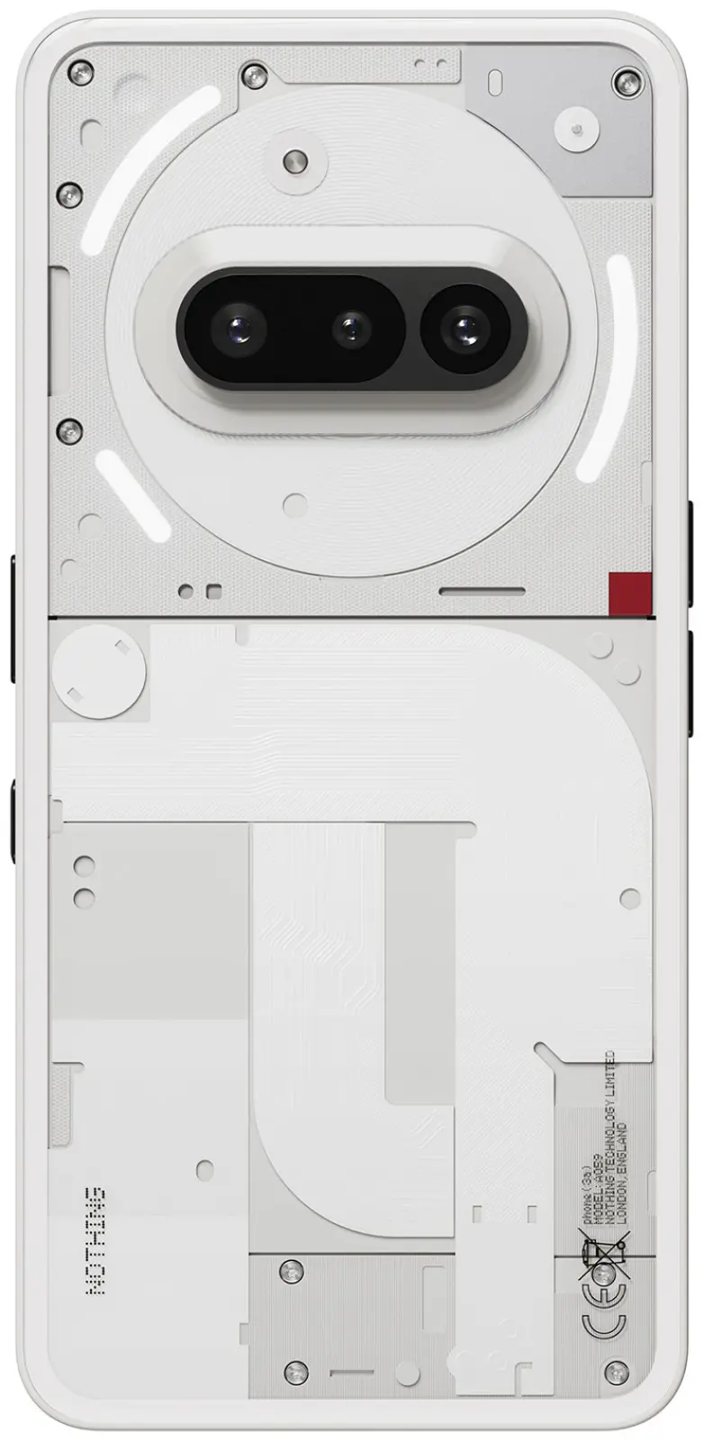 Смартфон Nothing phone 3a 12/256 (A10400152) WHITE