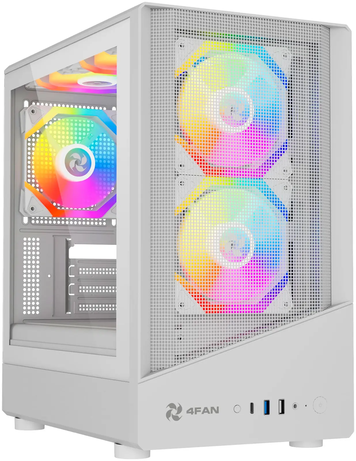 Компьютерный корпус 4FAN Indigon White