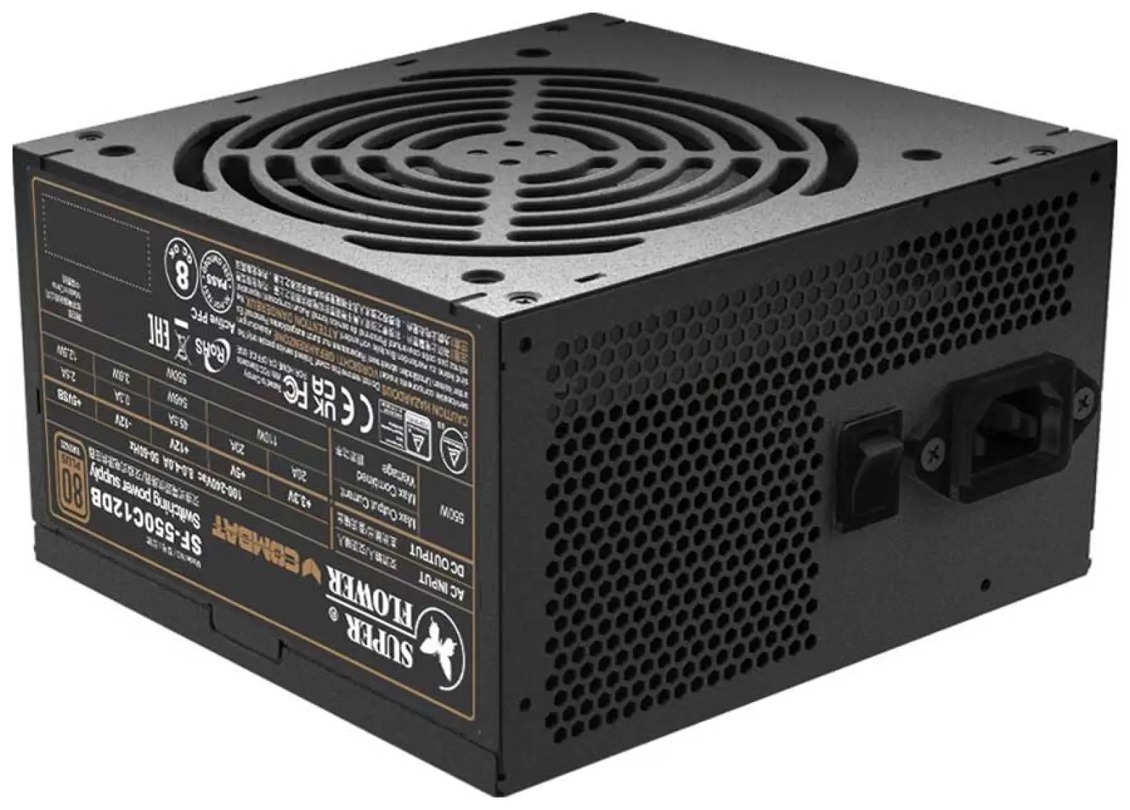 Блок питания Super Flower Combat DB 550W ATX Bronze (SF-550C12DB)
