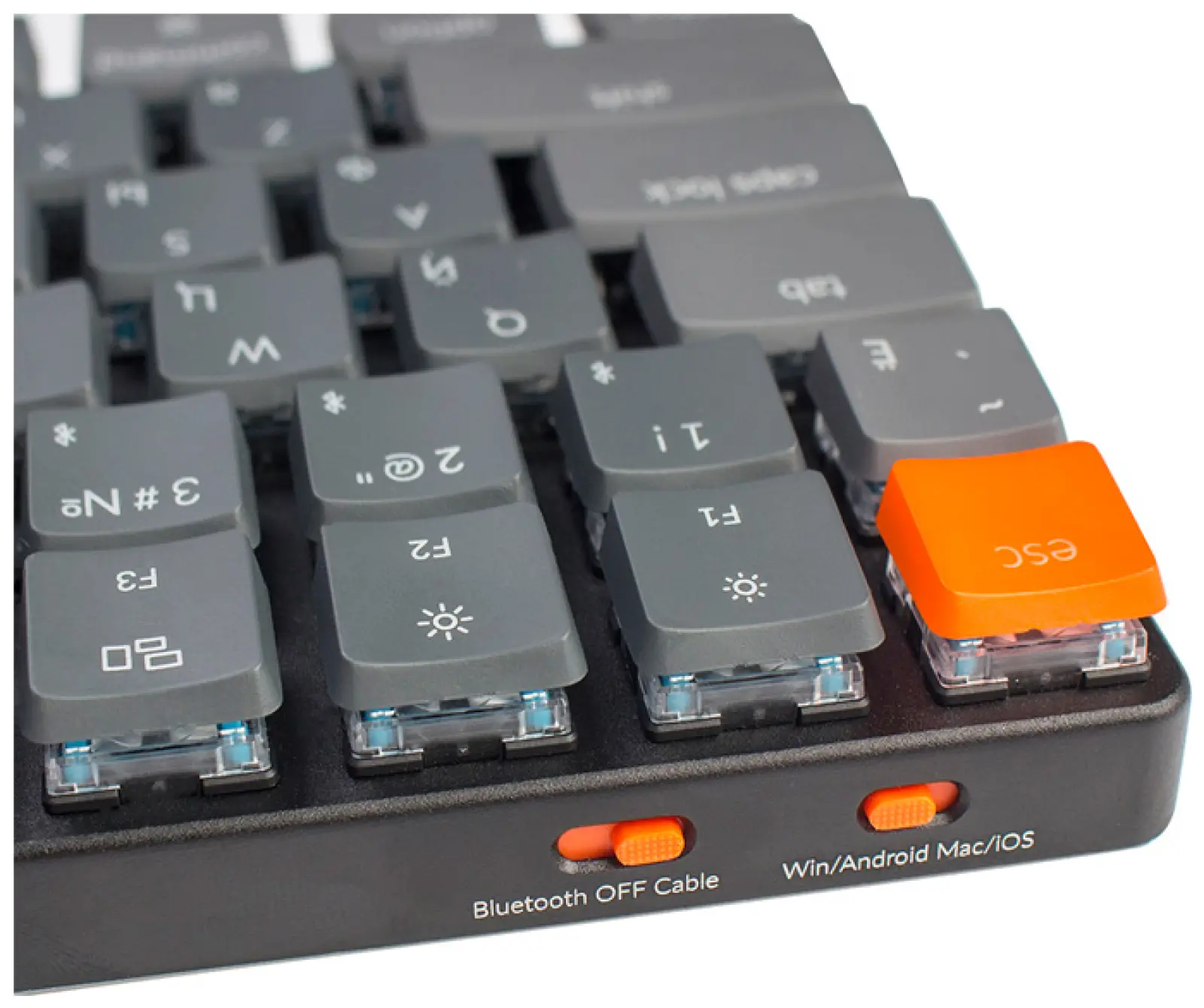 Клавиатура беспроводная Keychron K3 Blue Switch (K3E2)
