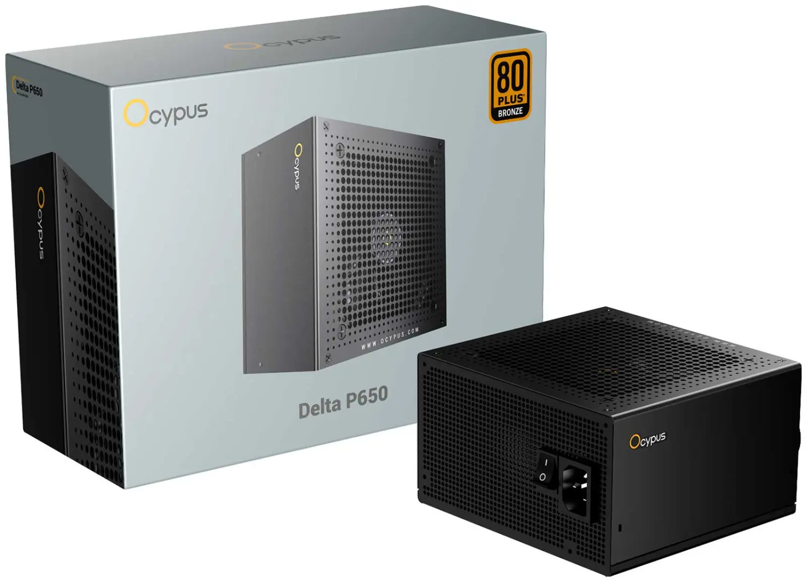Блок питания Ocypus Delta P650 650W Bronze ATX 3.1 (P650-BF)