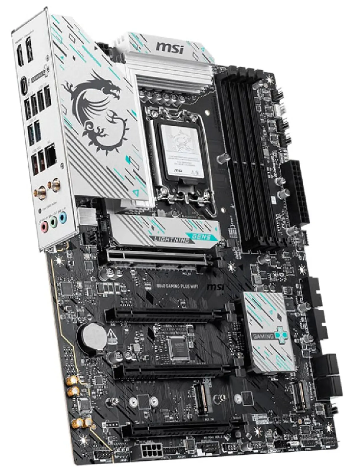 Материнская плата MSI B860 GAMING PLUS WIFI (B860, LGA1851, ATX)