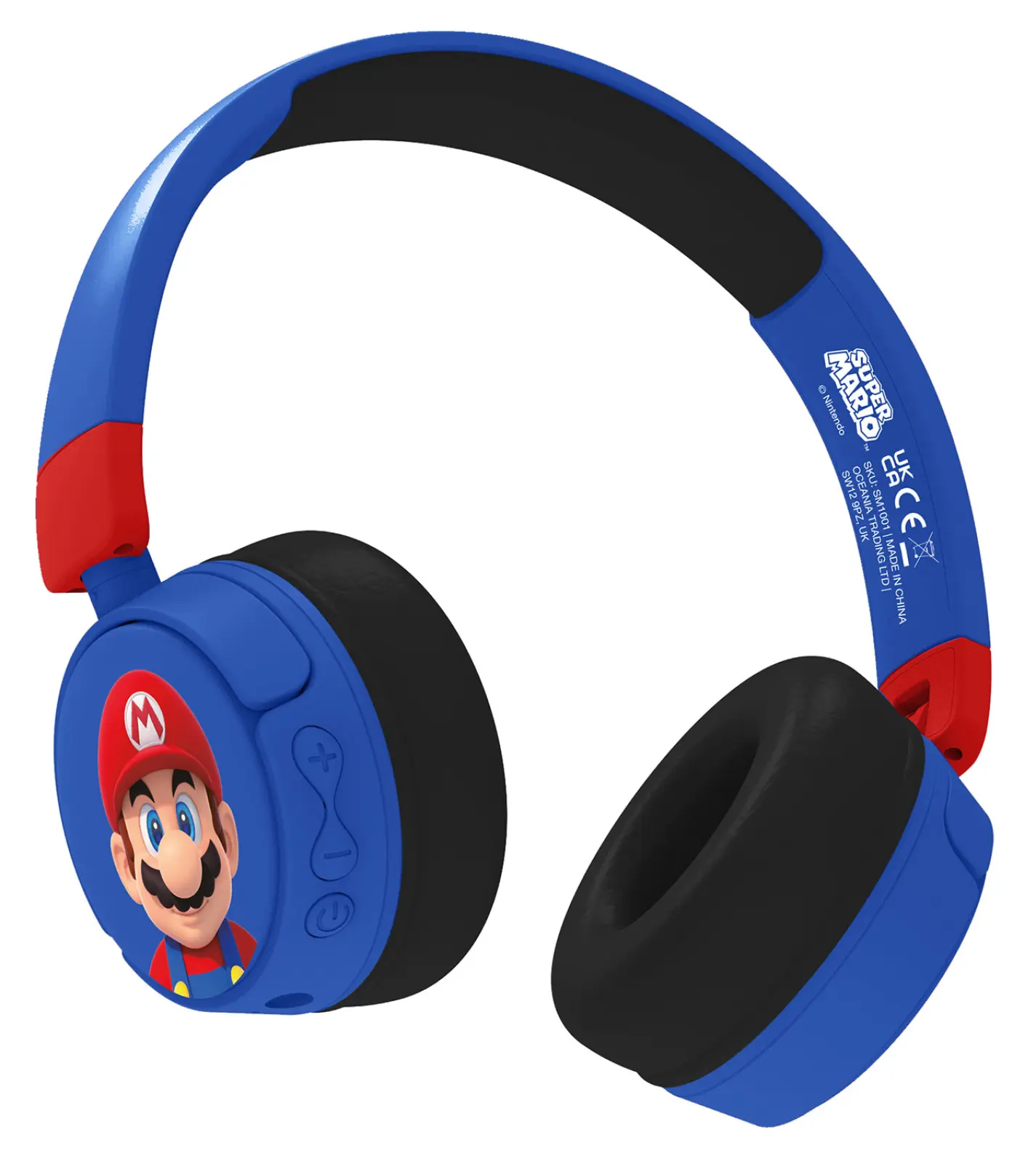 Детские беспроводные наушники Otl Technologies Mario, синий (41000010669)