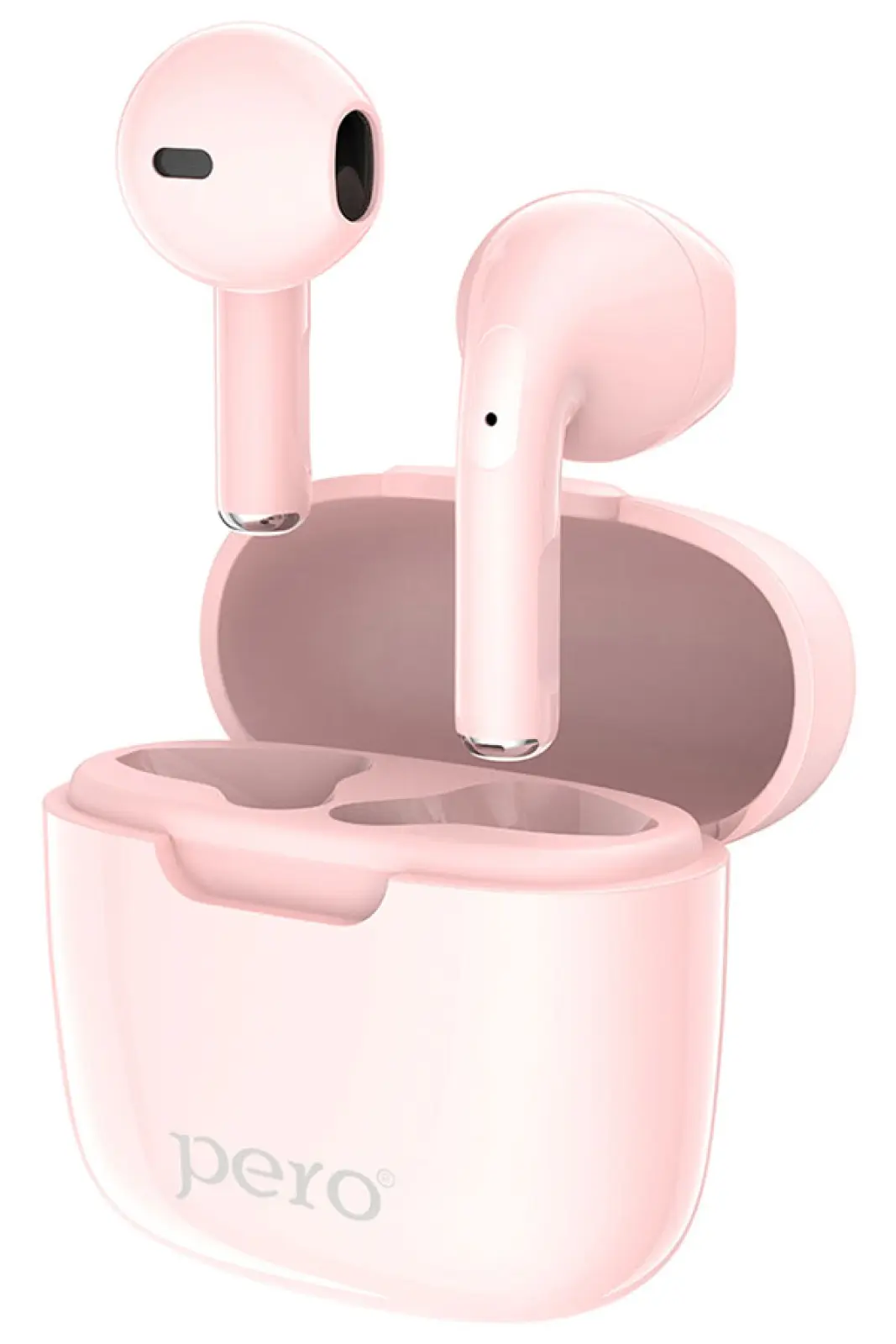 Беспроводные наушники Pero TWS05 COLORFUL, Coral Pink