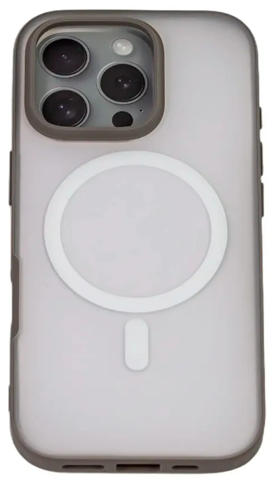 Чехол с магнитным покрытием Type Gorilla ANTIDROP iPhone16 pro, Grey (BL-T53-iP16P-ANDP-GR)
