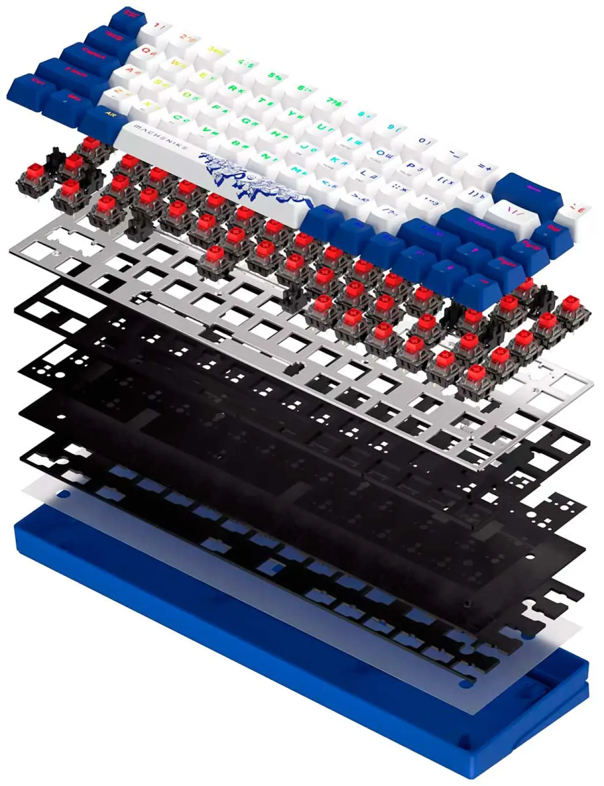 Клавиатура игровая беспроводная Machenike K600-68 Orion (JJ02G200DRU)