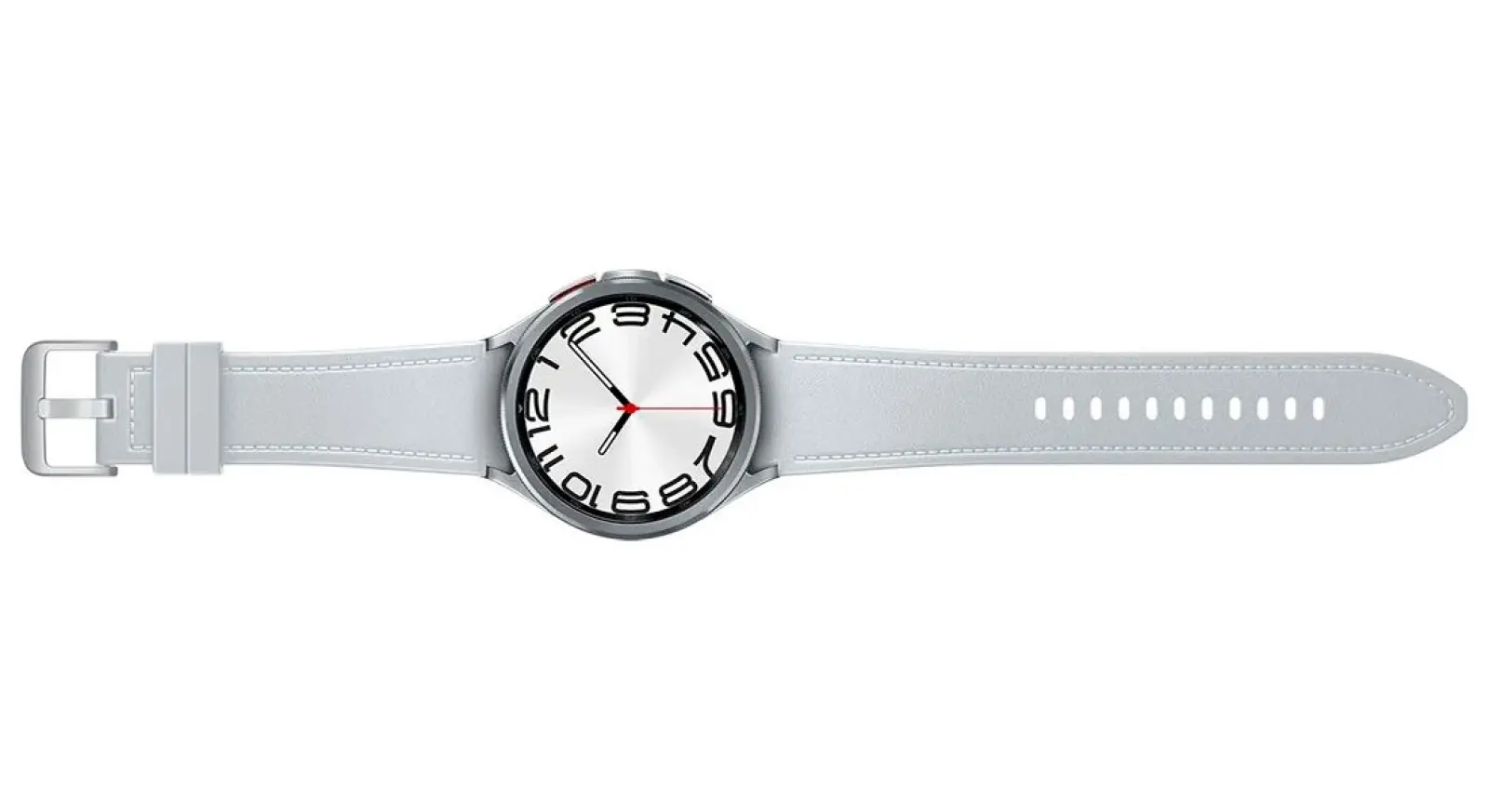 Смарт-часы Samsung Galaxy Watch 6 Classic, LTE, 47 мм, 1.5 AMOLED, корпус серебристый, ремешок серебристый (SM-R965F)
