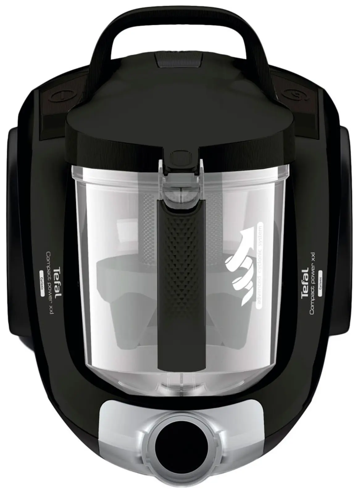 Пылесос напольный Tefal Compact Power XXL TW4825EA,  цвет черный