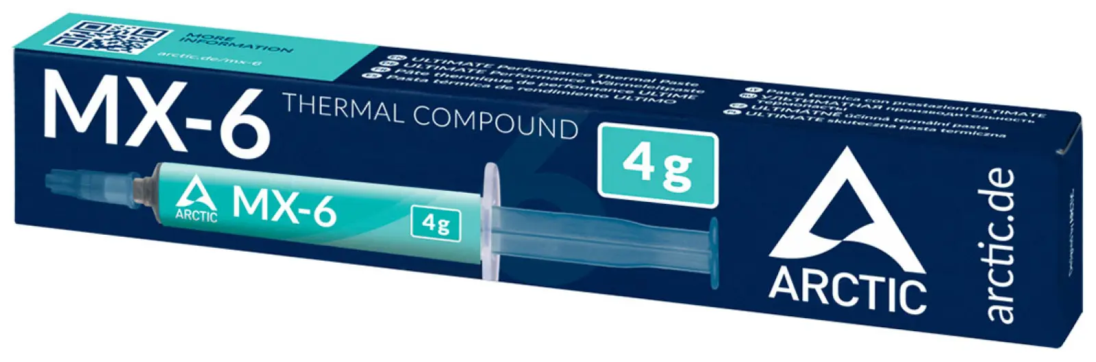 Термопаста Arctic MX-6 Thermal Compound 4-gramm (ACTCP00080A)