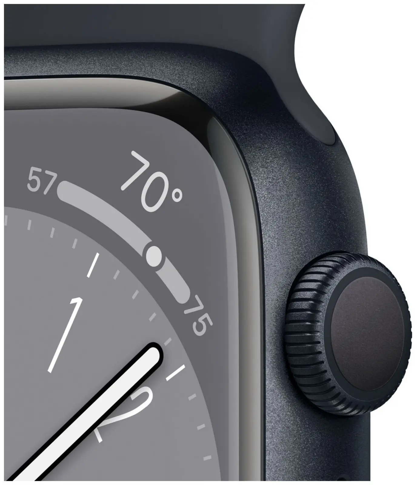 Смарт-часы Apple Watch Series 8 GPS 41mm Midnight Aluminium Case Midnight Sport Band M/L (MNU83LL/A)