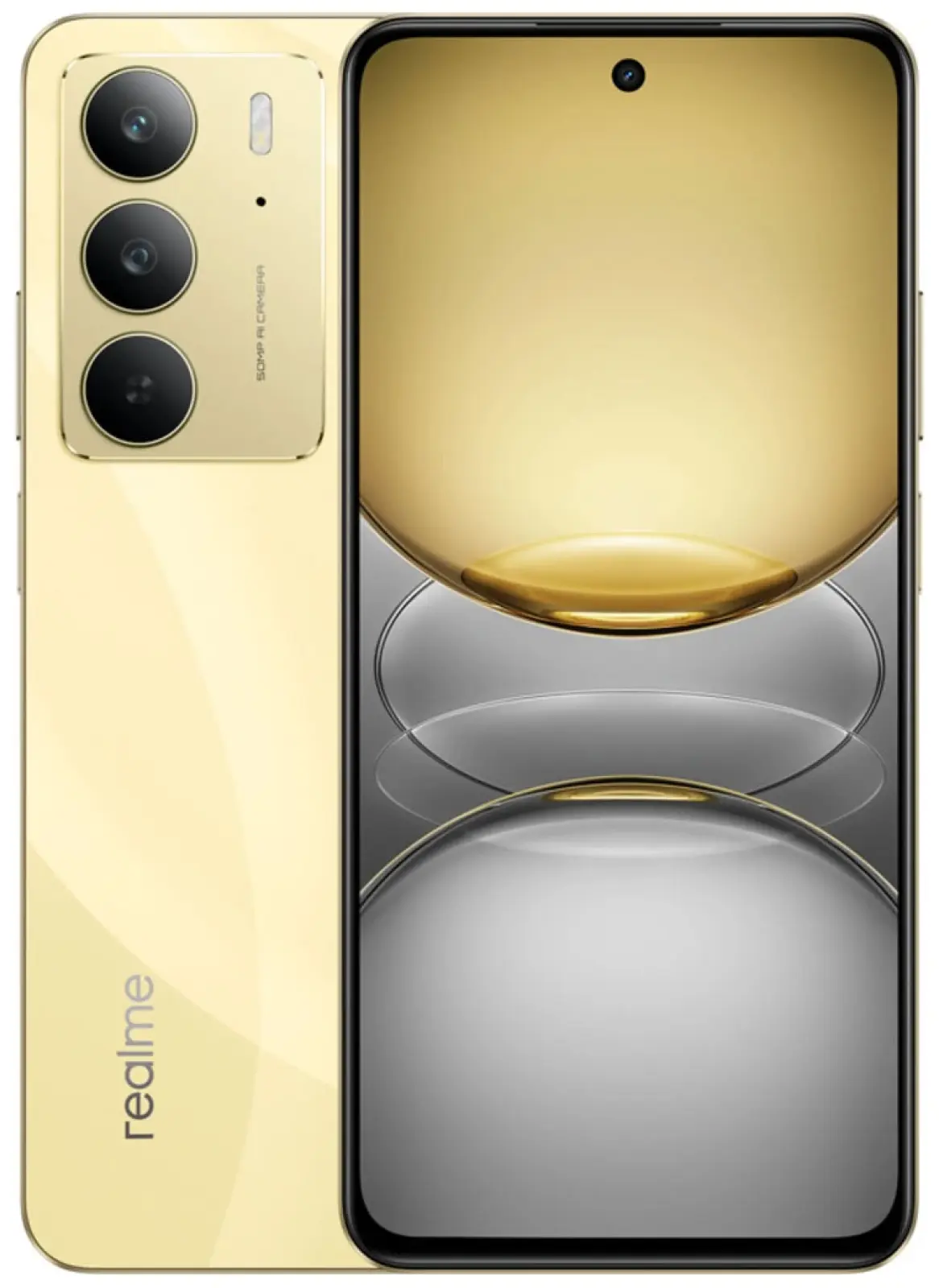 Смартфон Realme C75 (RMX3941) 256Gb 8Gb золотистый