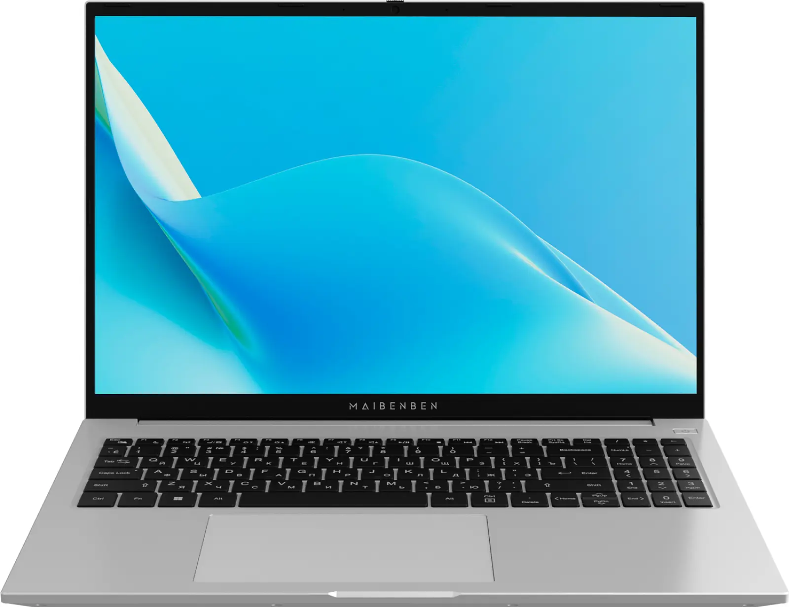 Ноутбук Maibenben Medio M16B-R343UM 16 FHD IPS (M16B-R343UMB1SLSRE0), серебристый