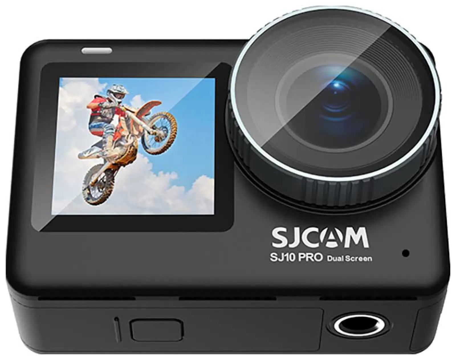 Экшн-камера  SJCam SJ10 PRO DualScreen, черный