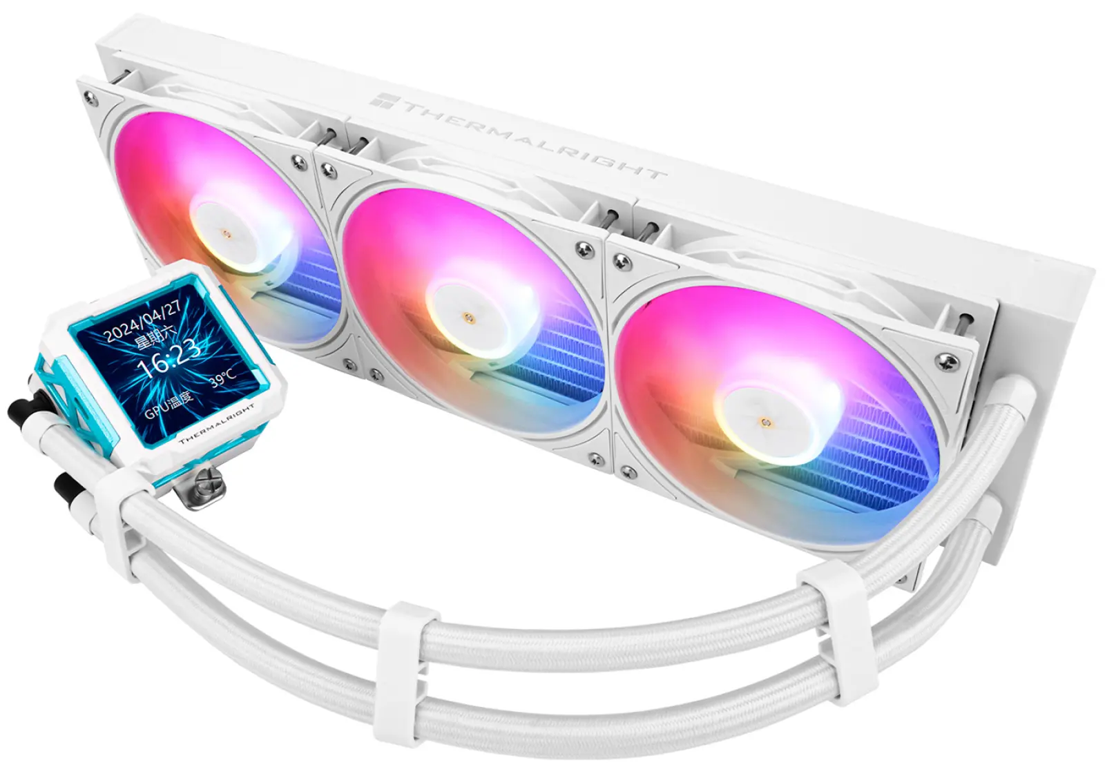 СЖО для процессоров Thermalright Frozen Warframe Pro 360 White ARGB (F-WFRAME-360-PRO-WH-ARGB)