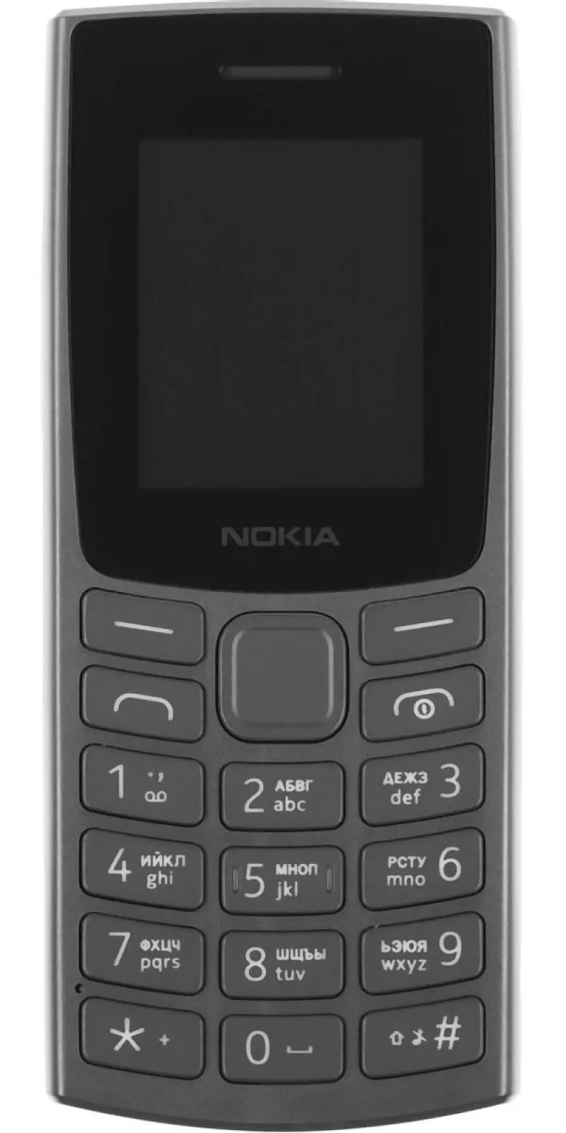 Мобильный телефон Nokia 106 TA-1564 DS CHARCOAL EAC