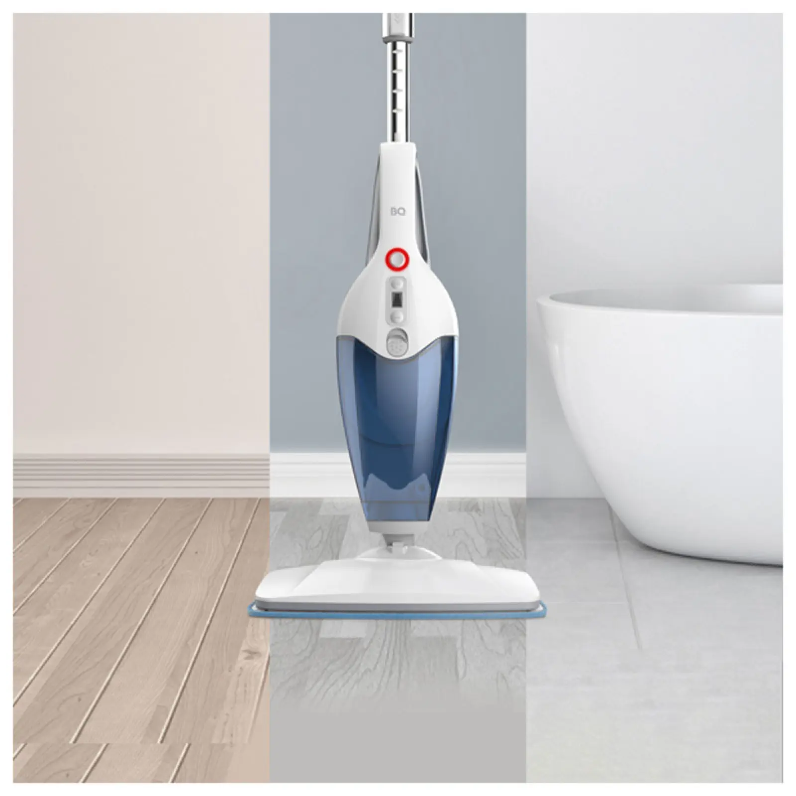 Паровая швабра BQ SM2009 White-blue