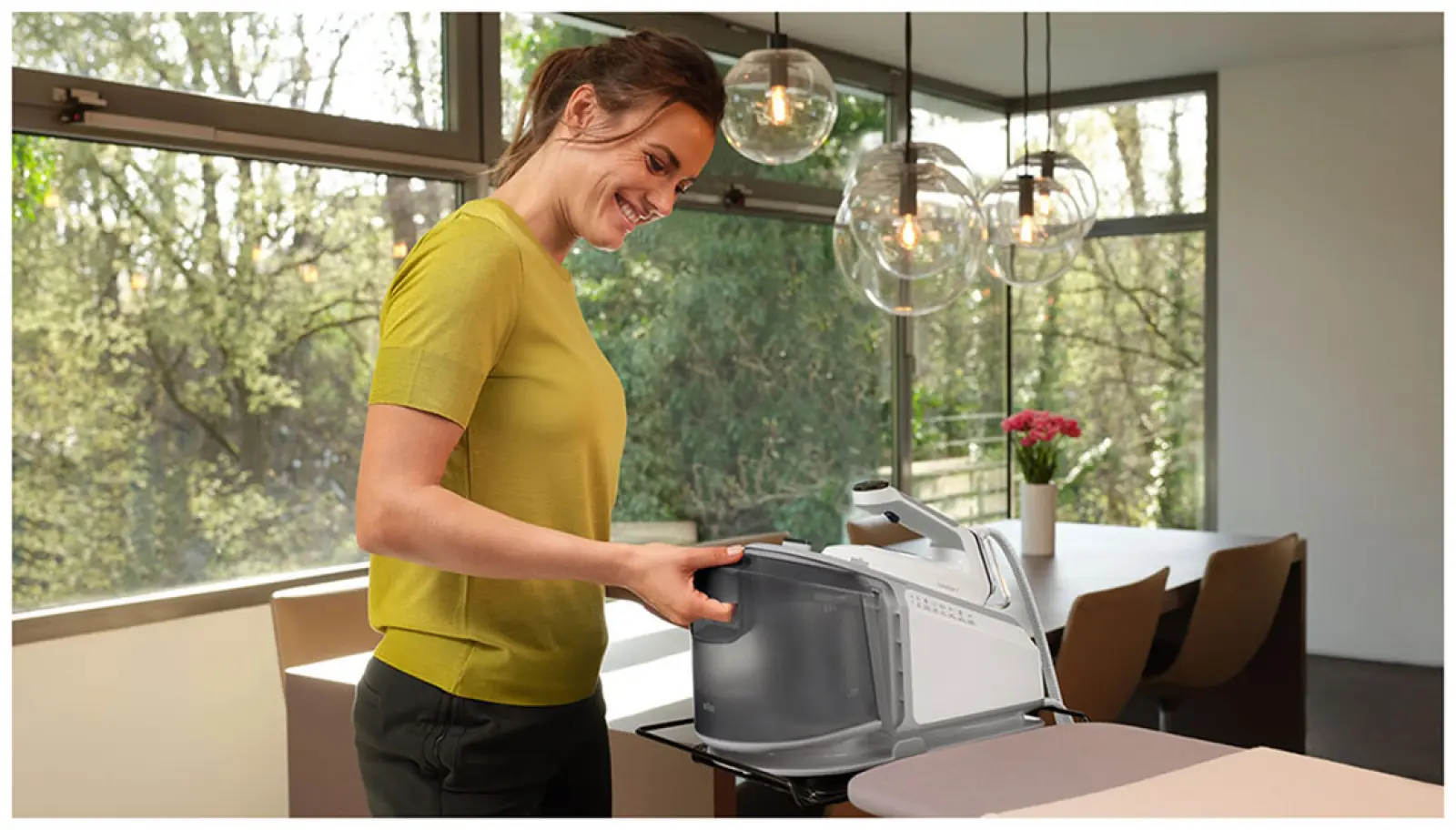 Гладильная система Braun CareStyle 7 IS7262GY (0128805000), керамическая подошва