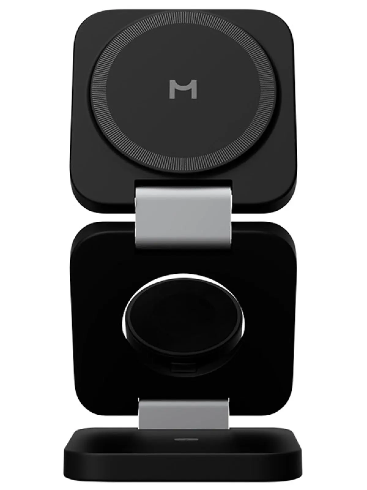 Складное беспроводное ЗУ Magssory Flex 3 в 1 для Apple, с магнитами совместимое с MagSafe, черный