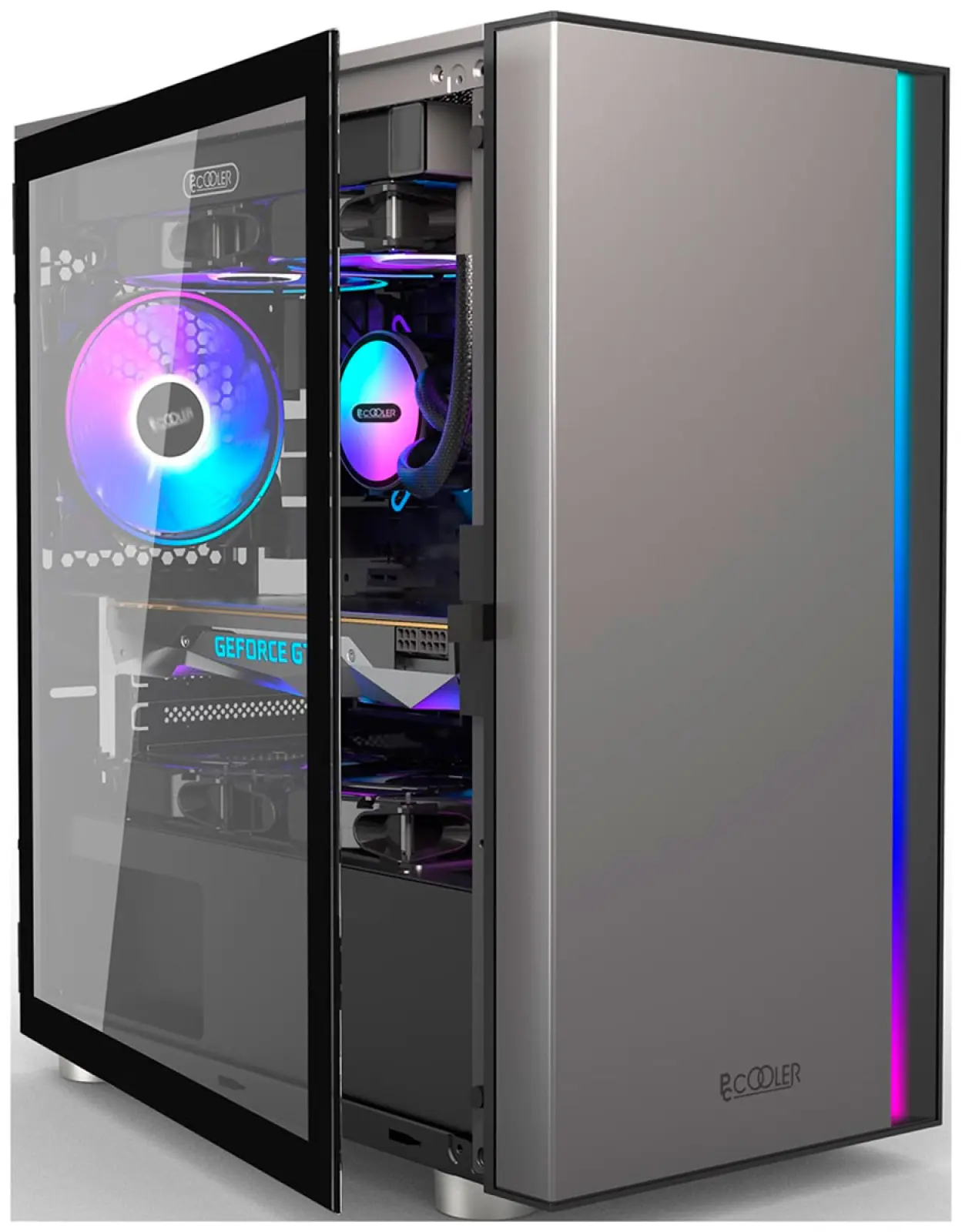 Компьютерный корпус PCCooler LM300 ARGB BK