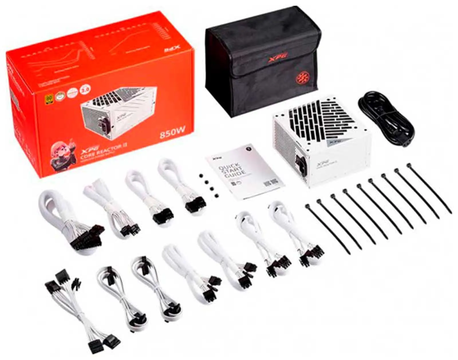 Блок питания XPG 850W WHITE CORE REACTOR II (COREREACTORII850G-WHCEU) GOLD