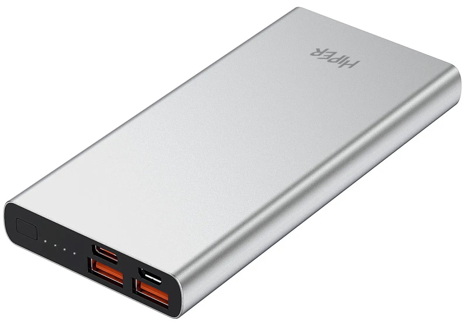 Внешний аккумулятор Hiper CORE 2XL Metal PowerBank, серебристый, 10000 мАч