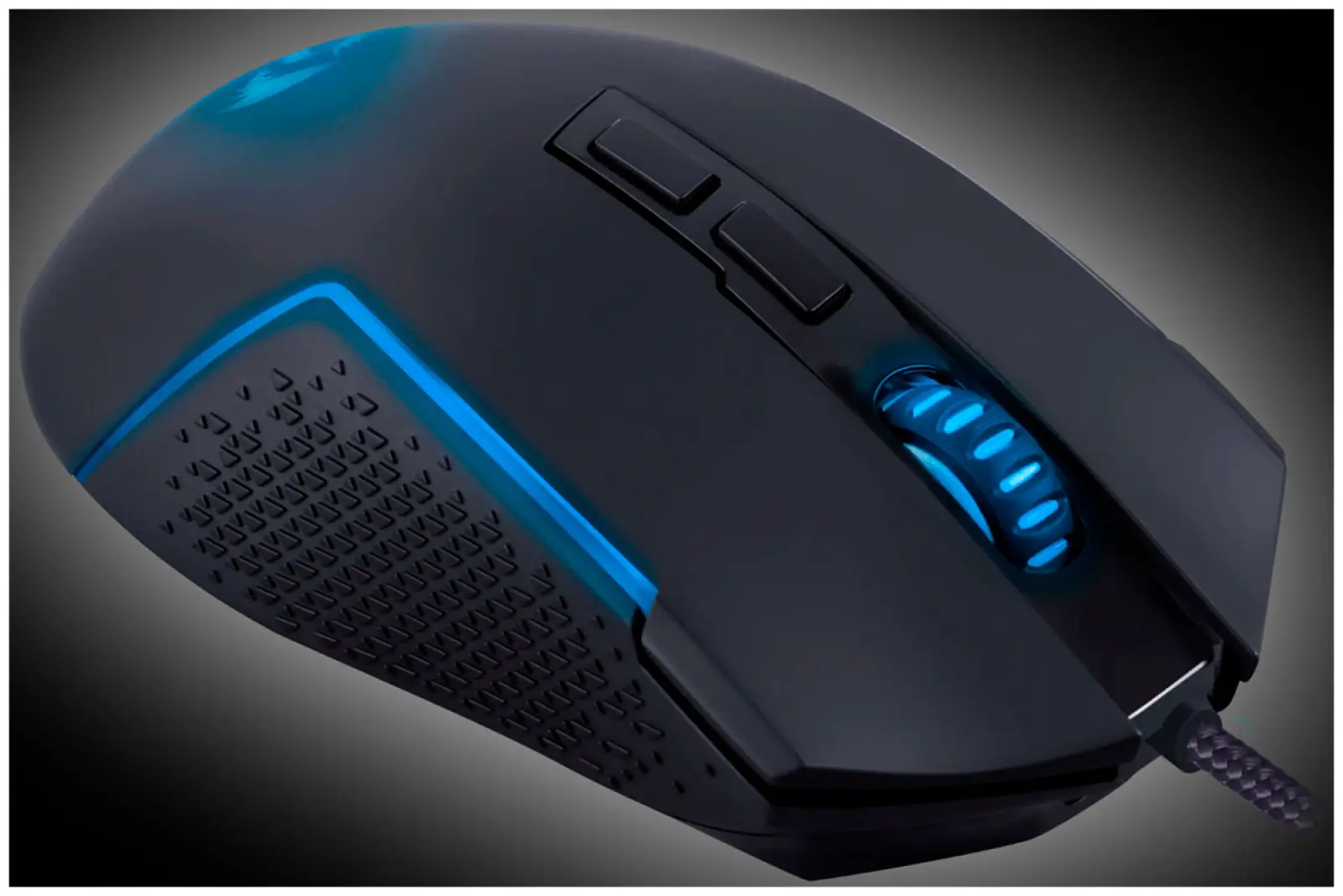 Проводная игровая мышь Redragon Trident Lite, черный, RGB7, кнопок, 8000dpi