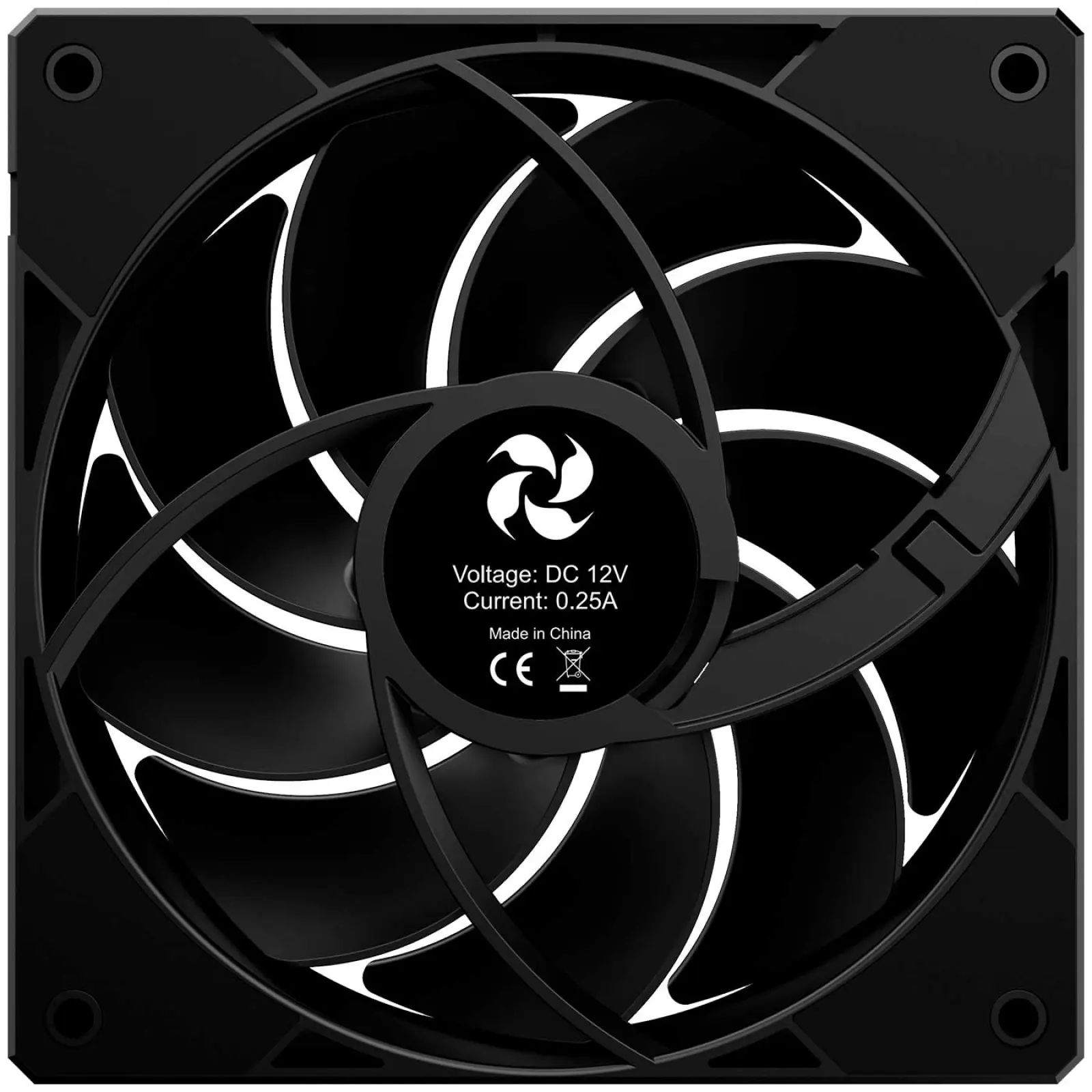 Вентилятор для корпуса 4FAN F23 Black 3 in 1 120mm (F2312B3)