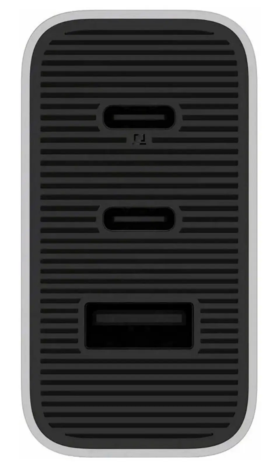 Сетевое зарядное устройство Cuktech ZMI GaN 2 x Type-C + 1 x USB-A, 65 Вт, QC 3.0, PD3.0, Mi Turbo Charge charger, 3 A (A15C Silver) EU+русская инструкция, серебристый
