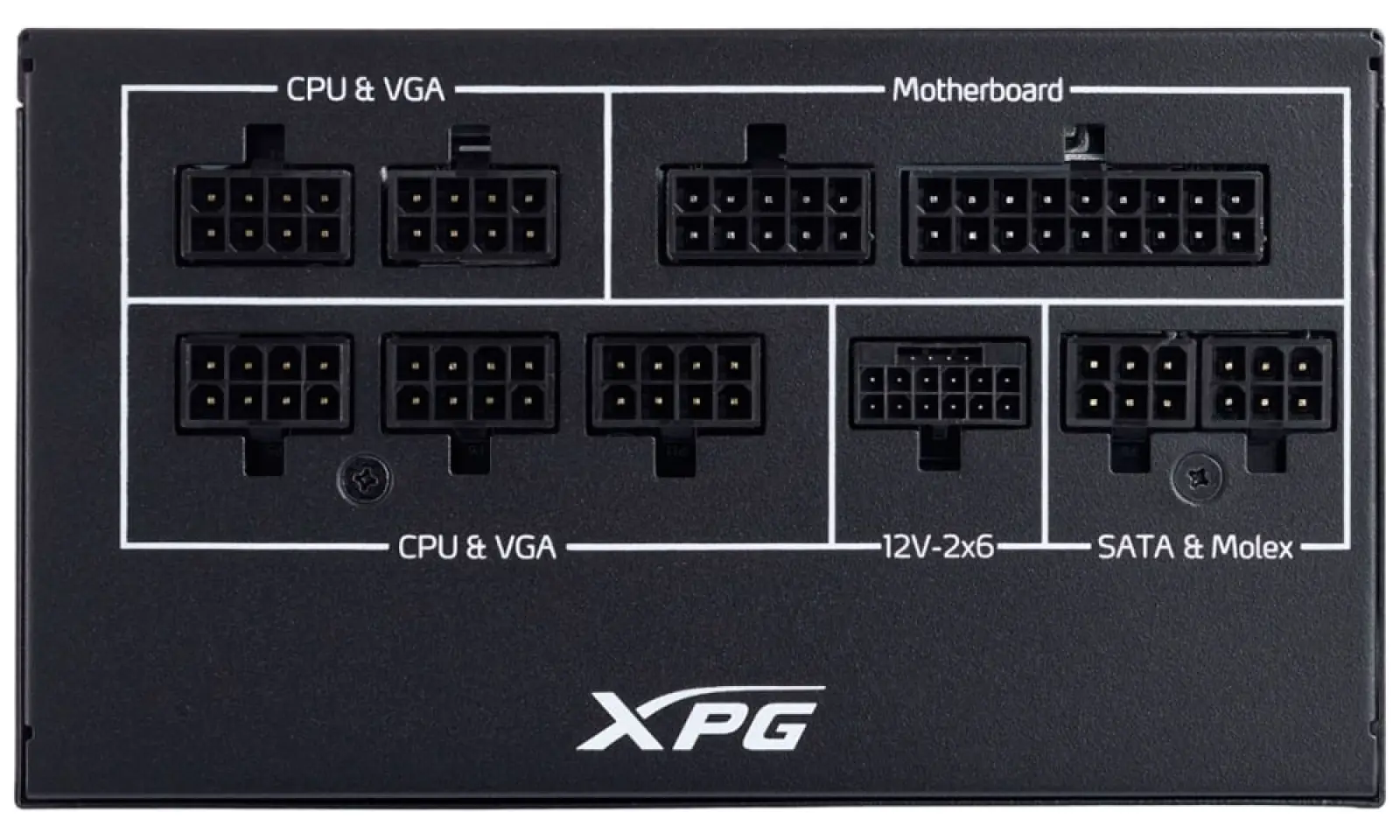 Блок питания XPG CORE REACTOR II VE 750W GOLD (COREREACTORIIVE750G-BKCEU)