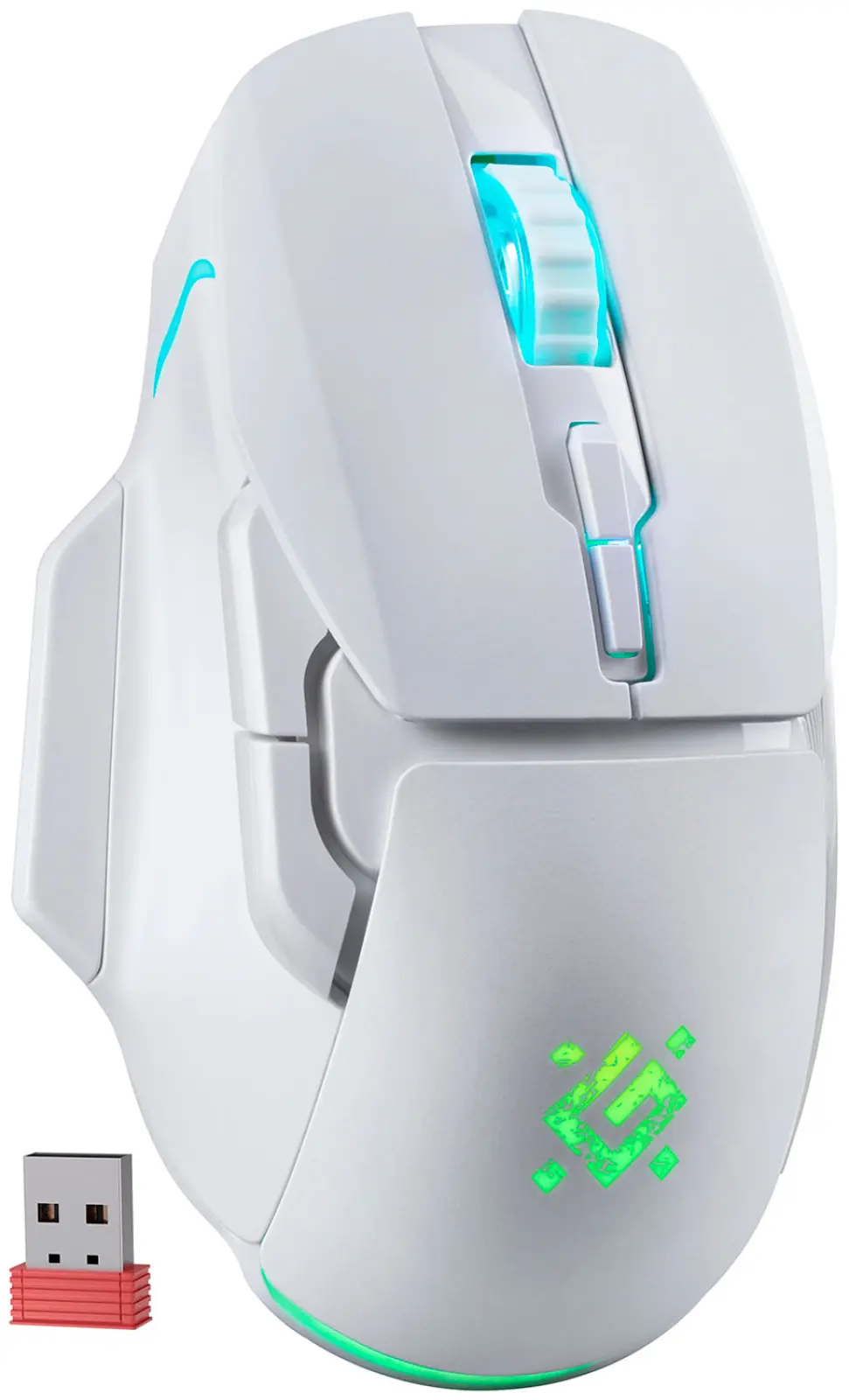 Беспроводная игровая мышь Defender Stix GM-009, белая