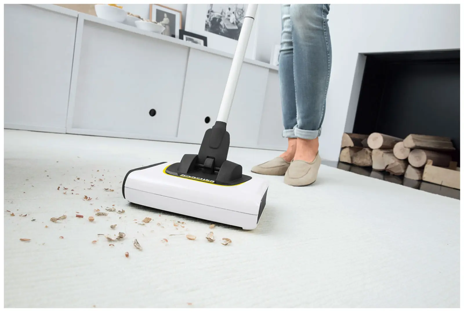 Электровеник  Karcher KB 5, белый (1.258-050.0)
