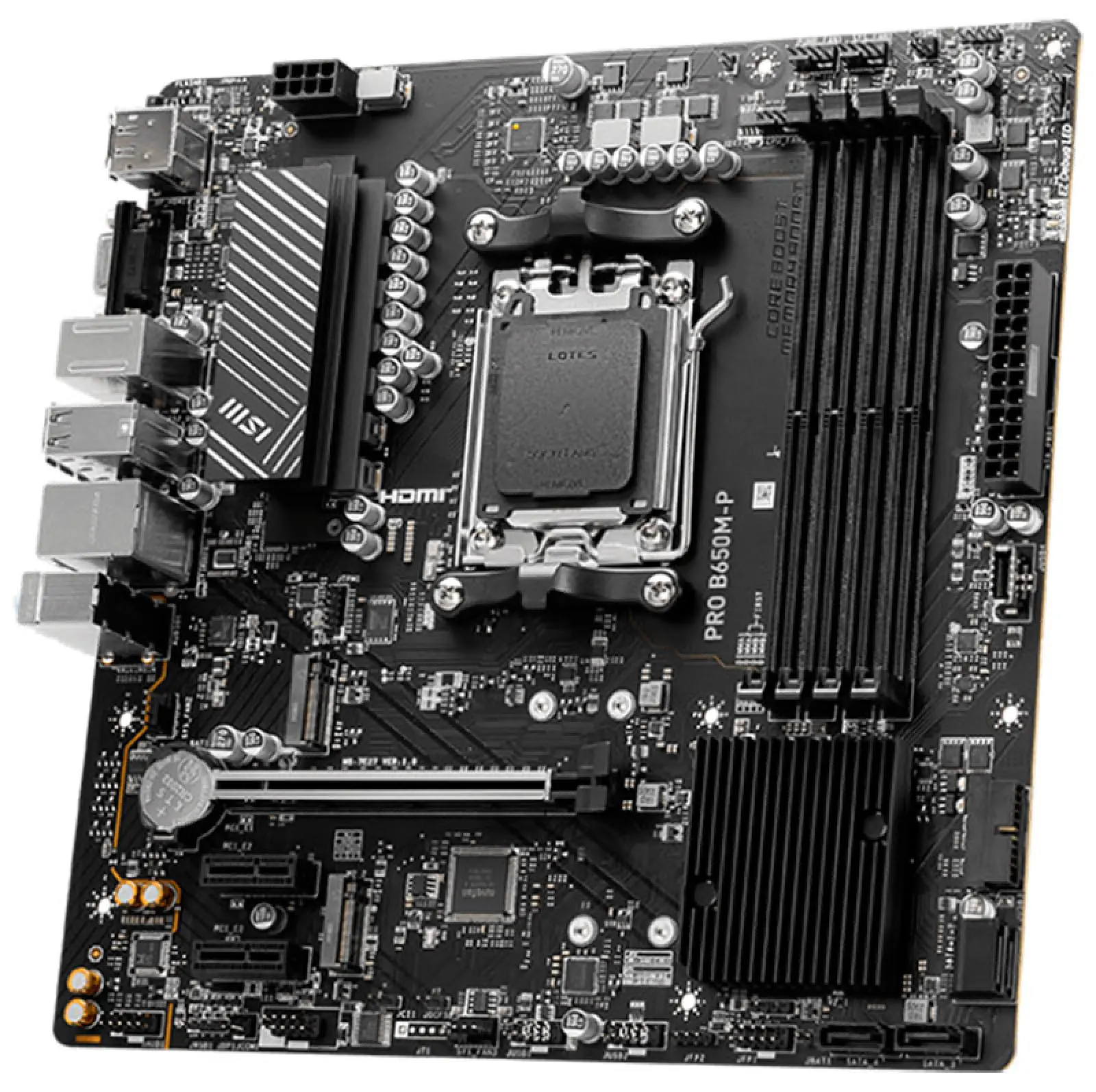 Материнская плата MSI PRO B650M-P (AM5, mATX)