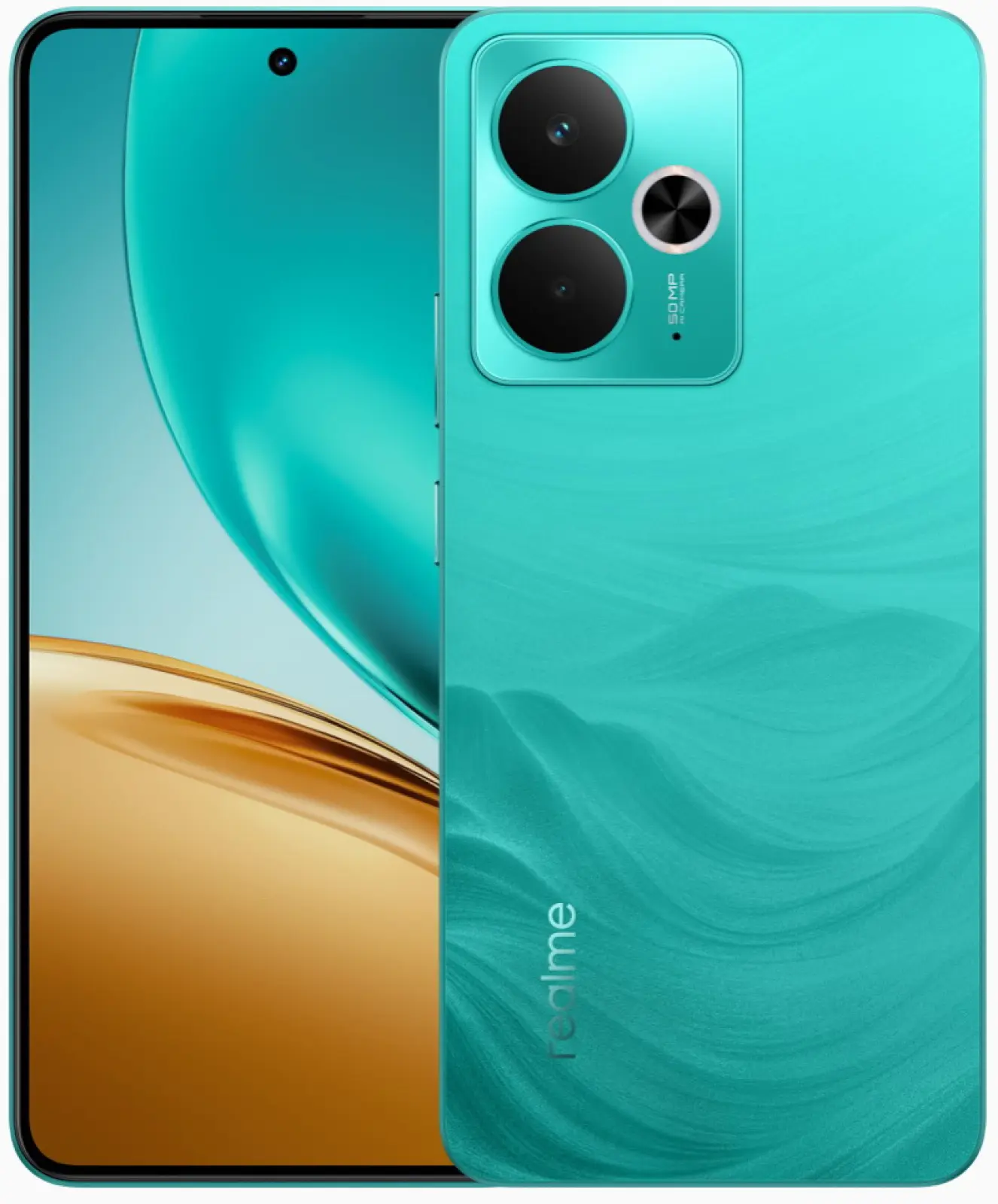 Смартфон Realme 14T 5G RMX5078 256Gb 12Gb зеленый