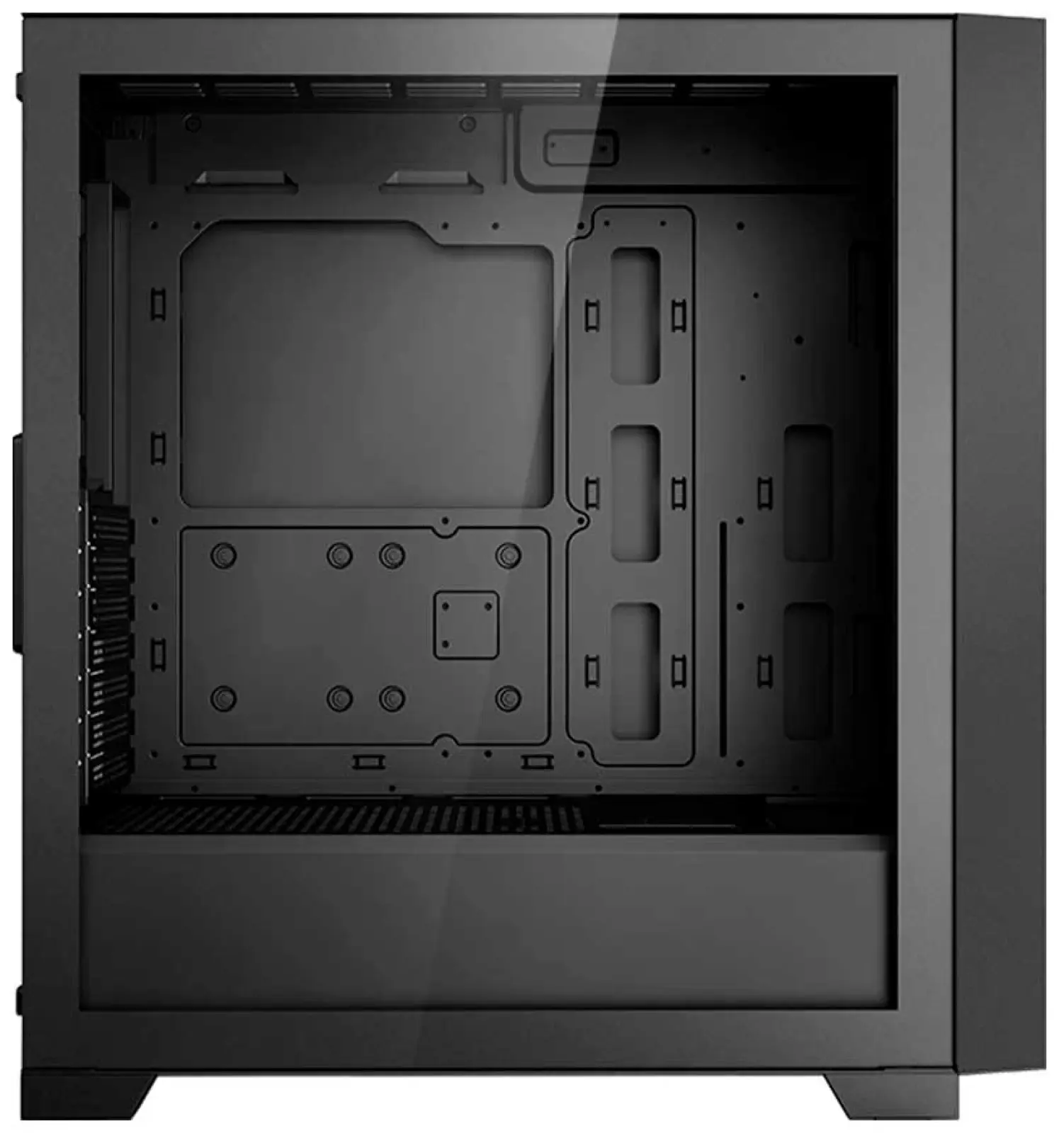 Компьютерный корпус PCCooler C3D510 BK ARGB черный (C3D510-BKP3-GL)