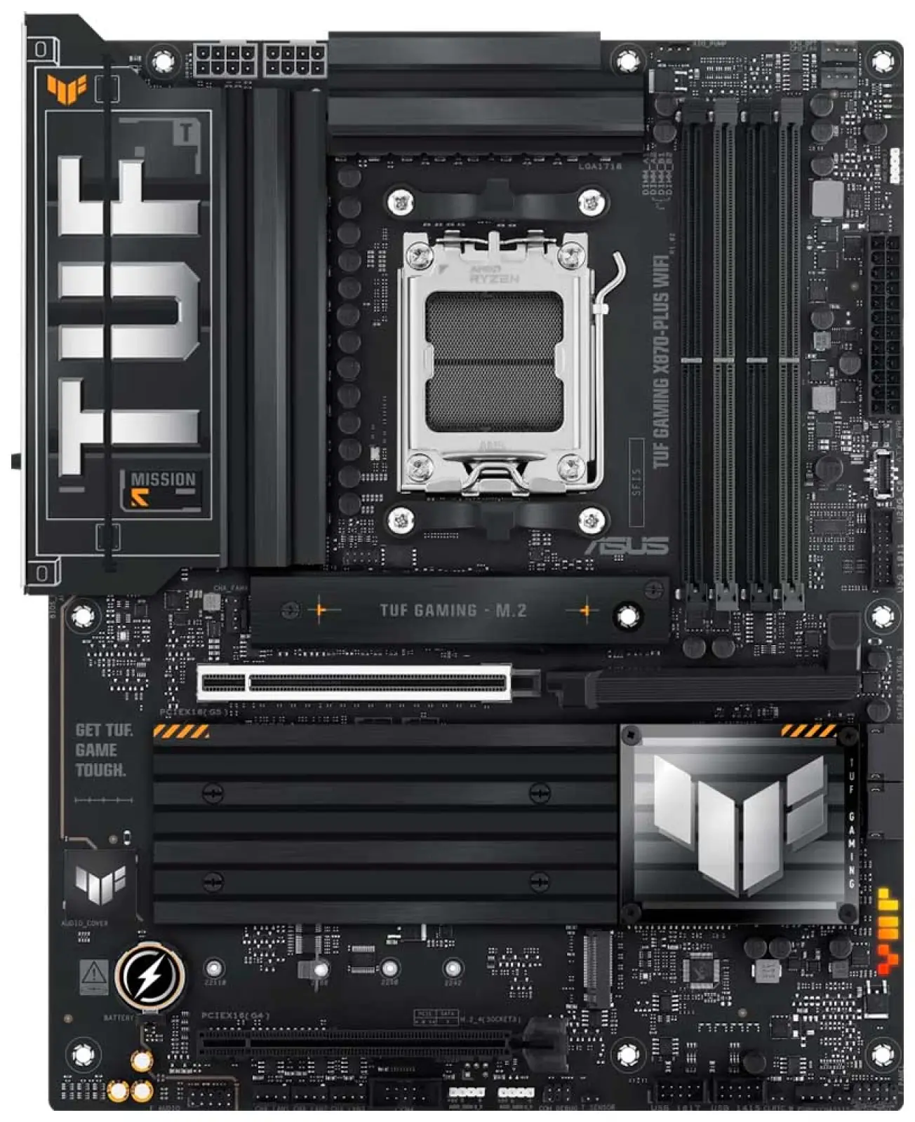 Материнская плата Asus TUF GAMING X870-PLUS WIFI (AM5, ATX)