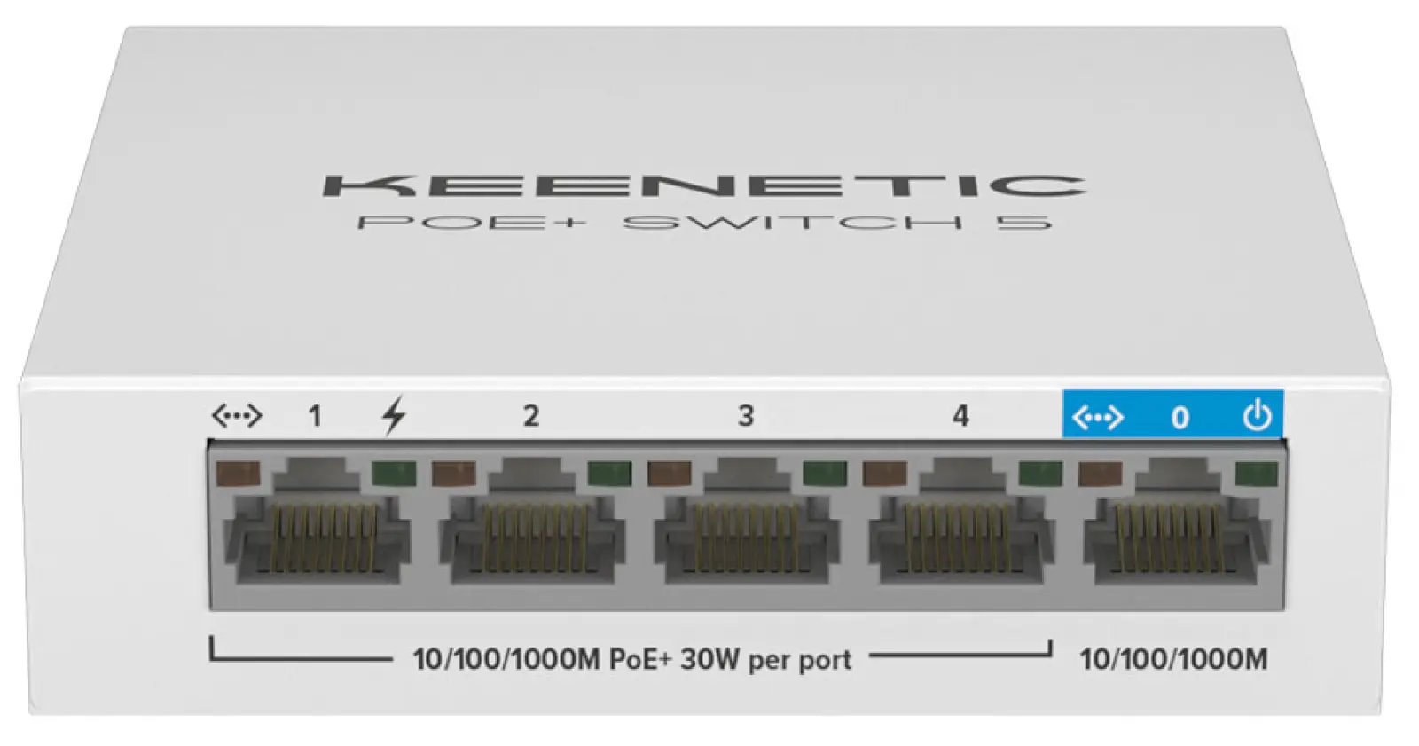 Коммутатор Keenetic 4PORT POE+ 60W (KN-4610)
