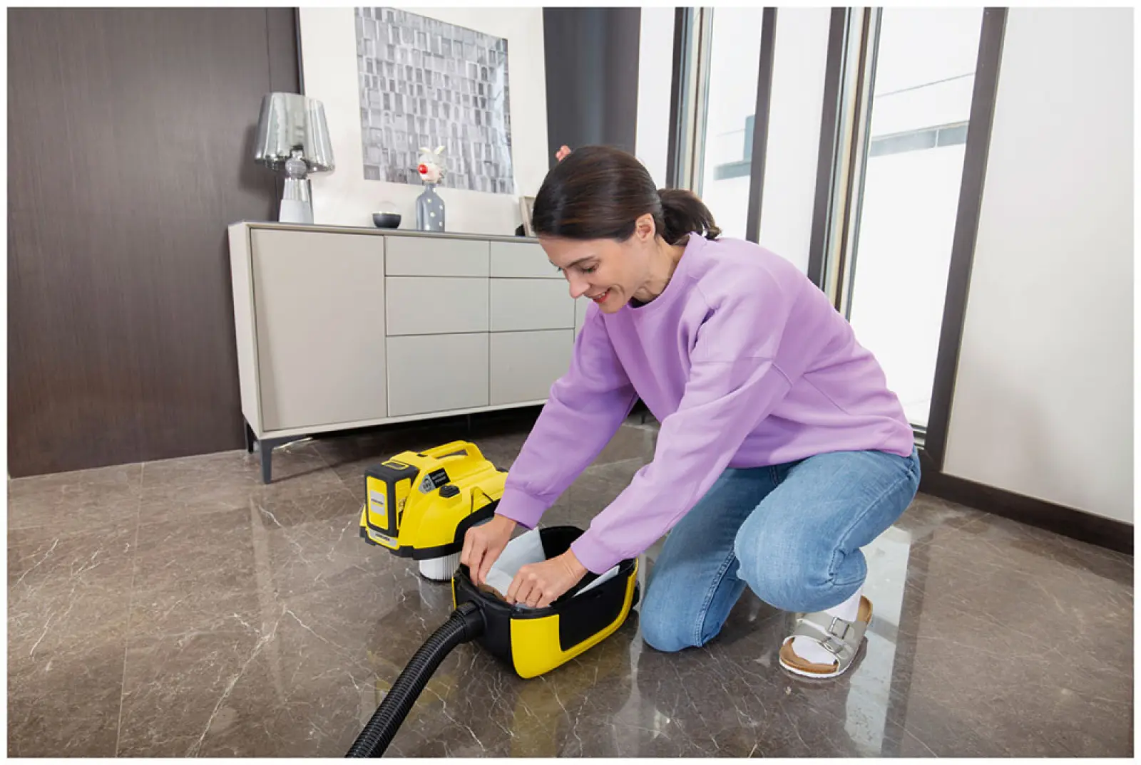 Пылесборный мешок Karcher нетканый материал, для хозяйственного пылесоса WD 1 (2.863-325.0)