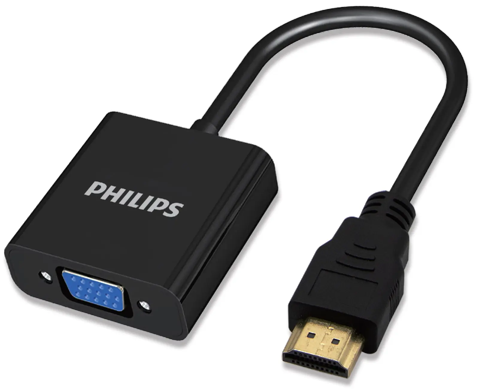 Адаптер-переxодник Philips HDMI - VGA, длина кабеля 10 см (SWA3093)