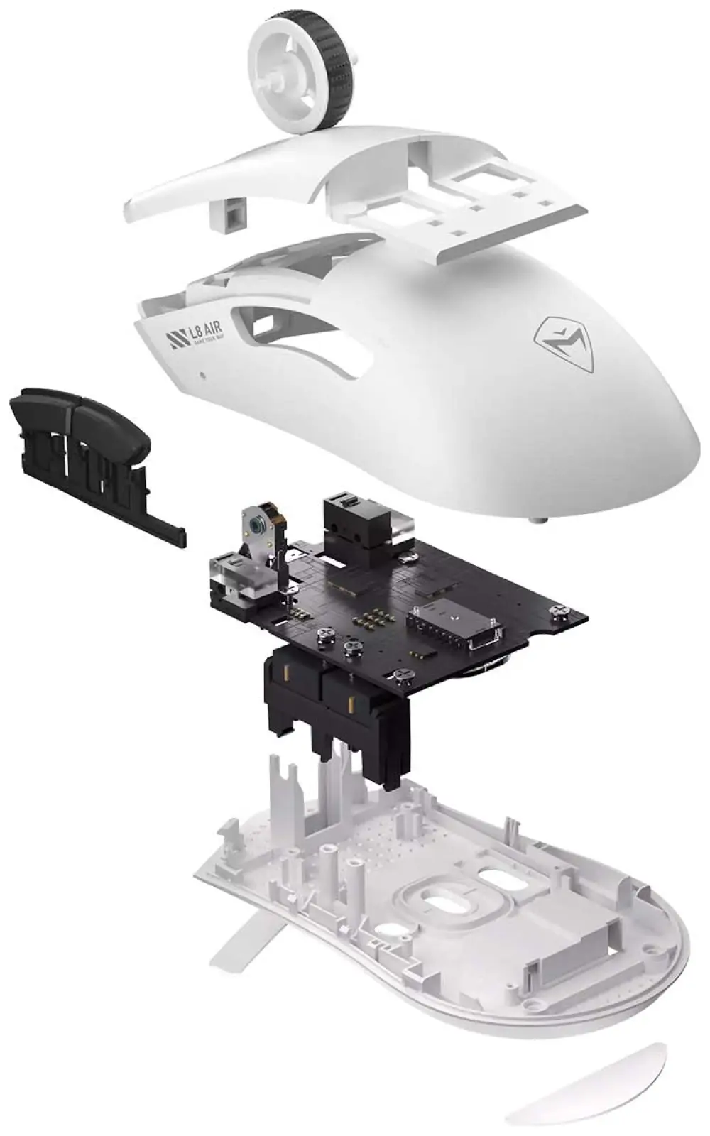 Мышь игровая беспроводная Machenike L8 Air Arctic (JJ02G800DRU)