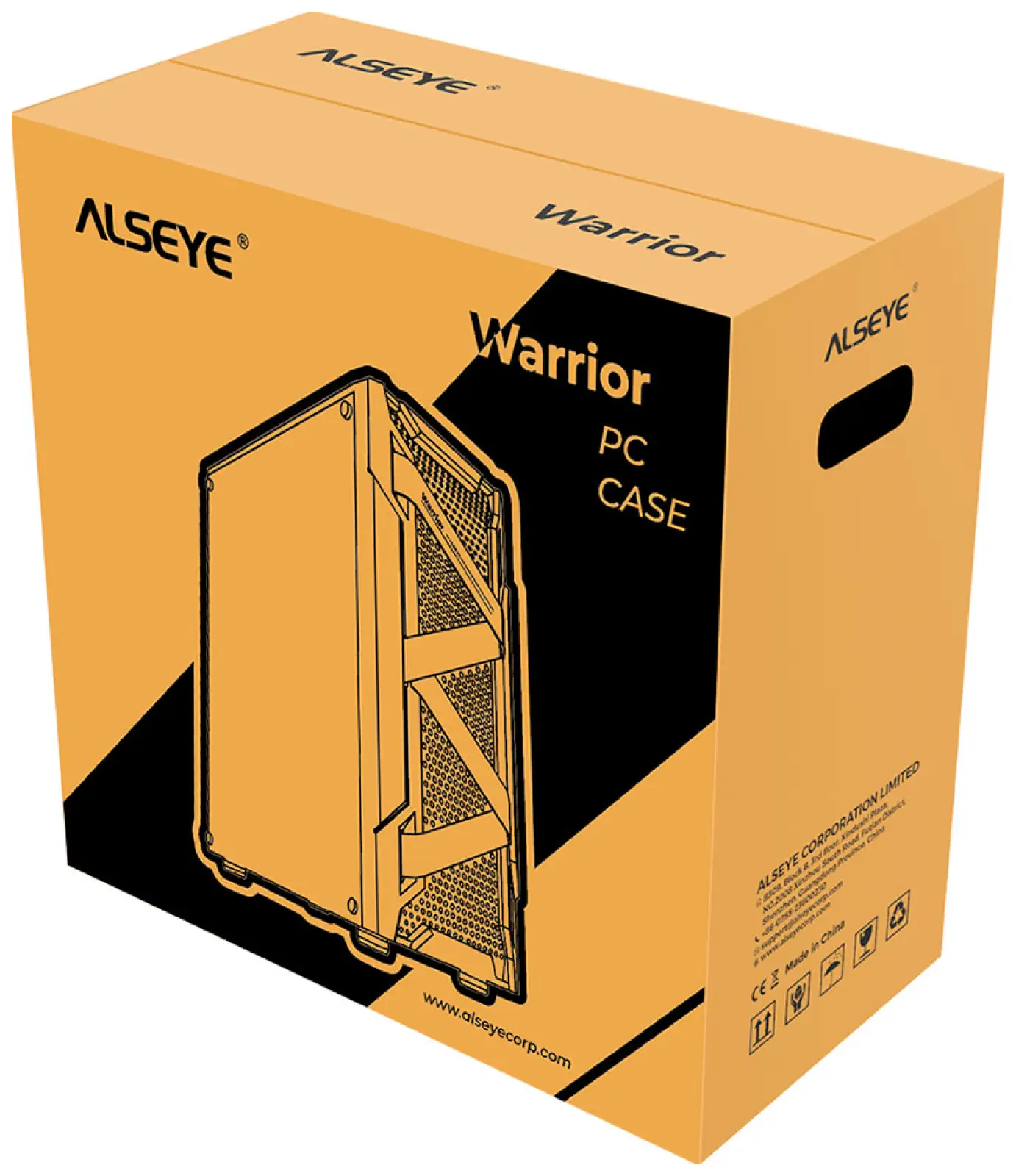 Компьютерный корпус Alseye Warrior-W