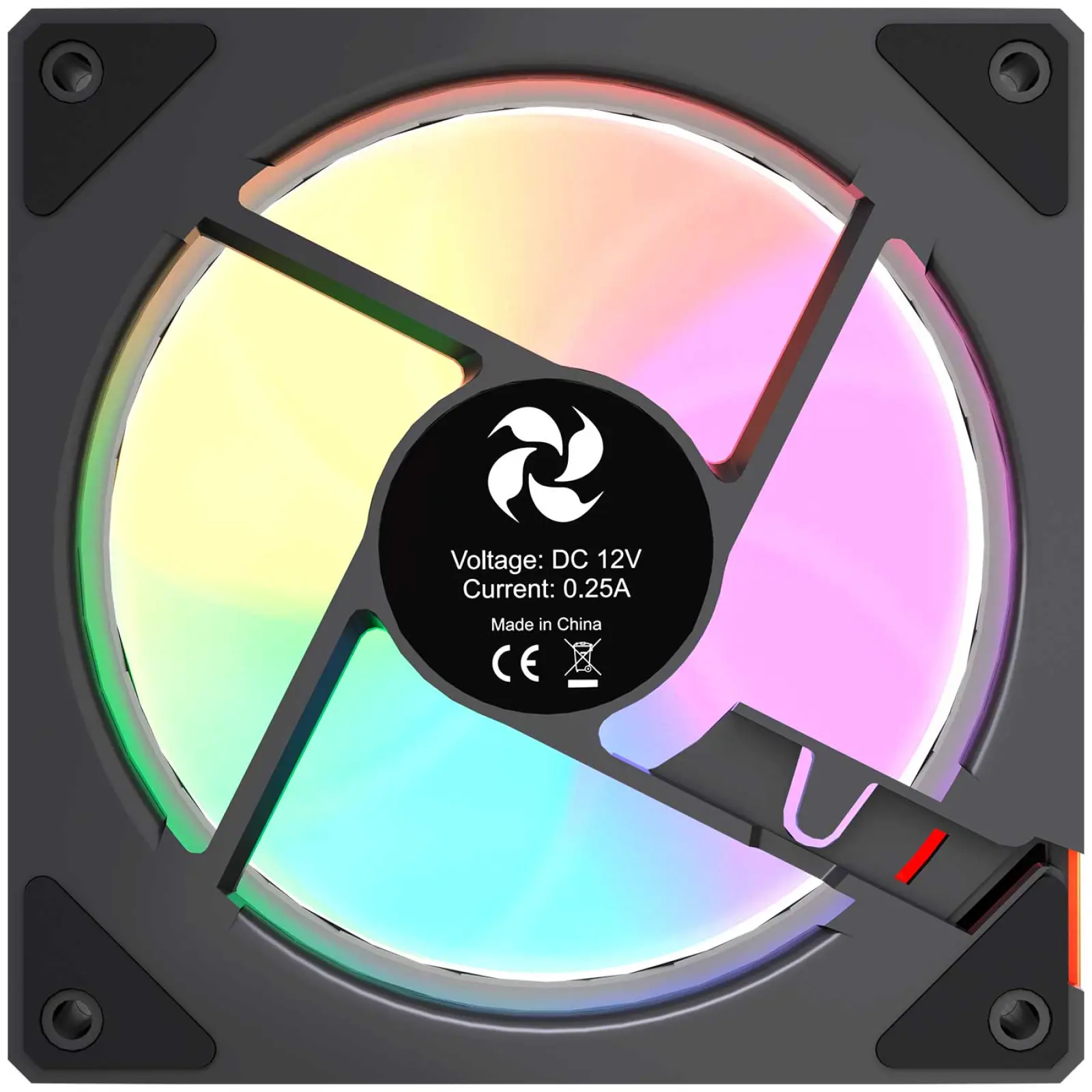 Вентилятор для корпуса 4FAN F69 Black 120mm 3 in 1 (F6912B3)