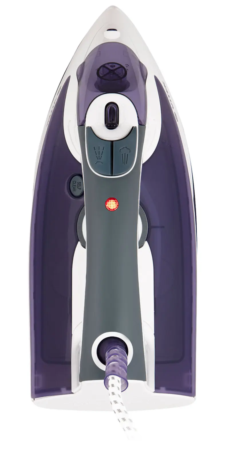 Утюг Vitek VT-8356 2600Вт белый/серый