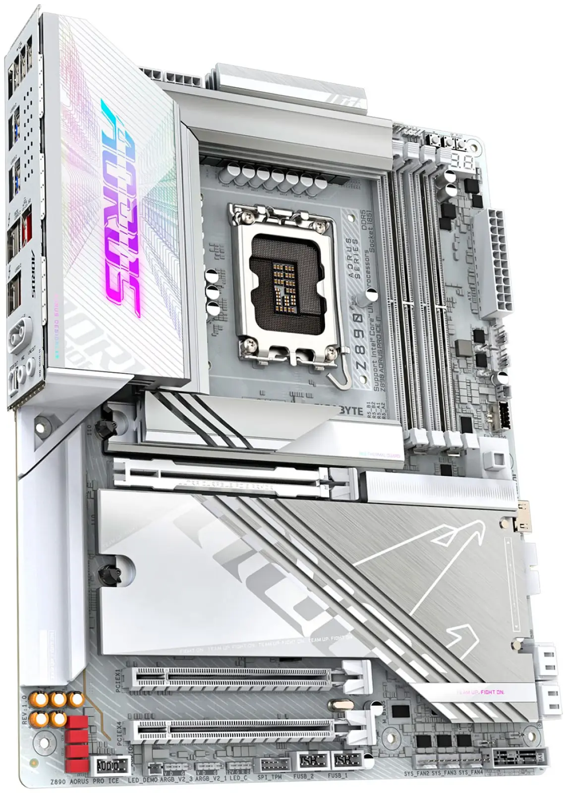 Материнская плата Gigabyte Z890 AORUS PRO ICE (LGA1851, ATX)