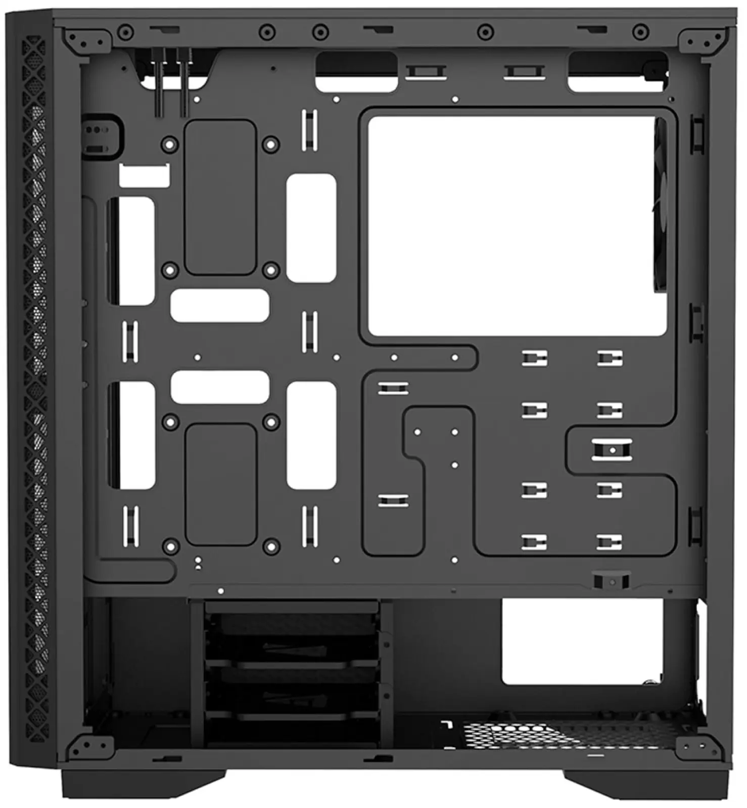 Компьютерный корпус Deepcool MATREXX 50 ADD-RGB 3F Black